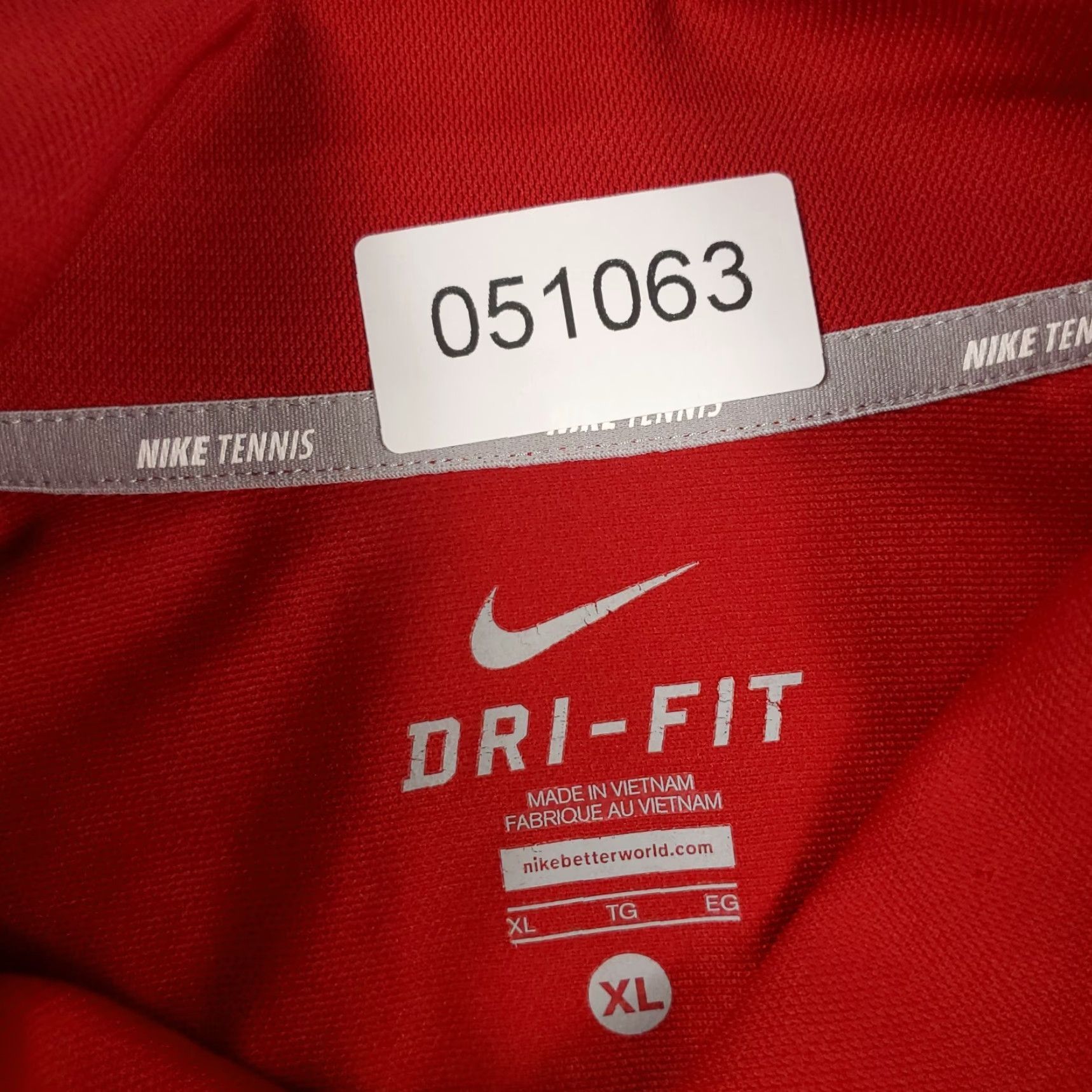 Nike Nike Polo Shirt Mens XL Red Dri-Fit Golf Polo Short Sleeve Nike Golf Casual/Activewear Shirts Mens XL Red Nike Dri-Fit Polo Size US XL / EU 56 / 4 - 7 Thumbnail