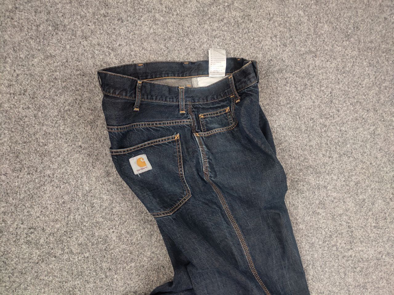 Carhartt Vintage Carhartt Staff Dark blue Denim Pants USA Style Jeans Size US 32 / EU 48 - 12 Thumbnail