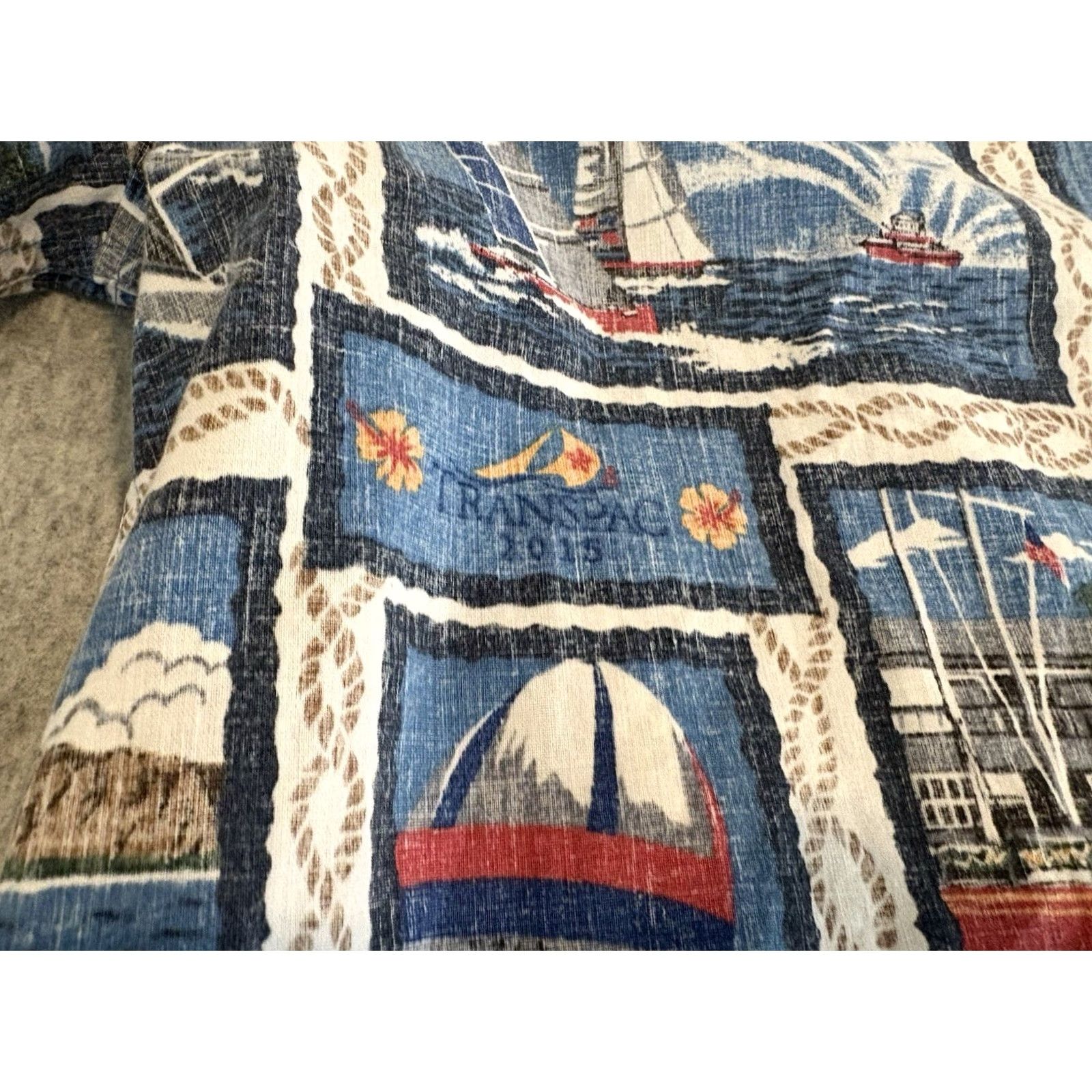Reyn Spooner VINTAGE Reyn Spooner Button Up Shirt Transpacific Yacht Race 2015 Mens XL Made in USA Size US XL / EU 56 / 4 - 4 Thumbnail