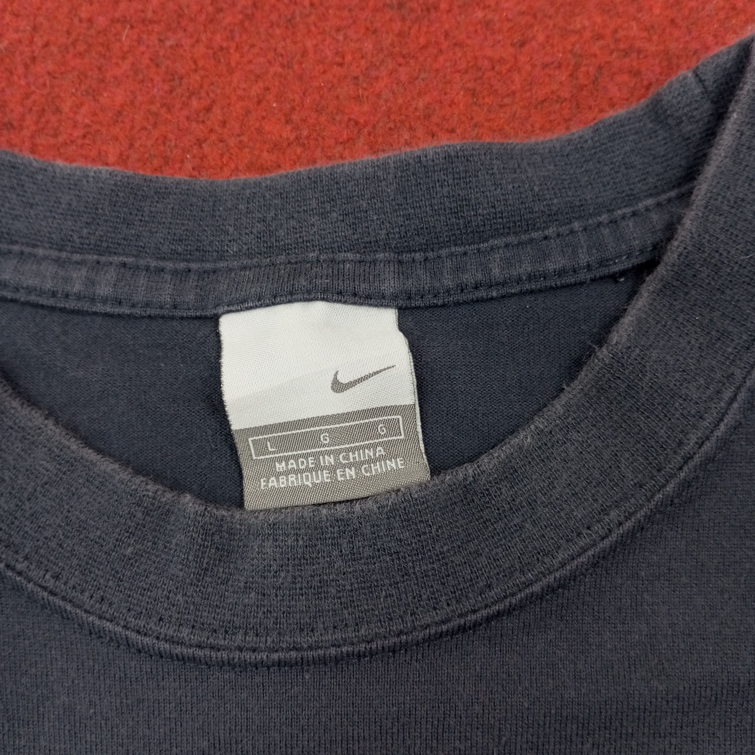 Nike × Vintage Nike Long Sleeve Tshirt Logo Swoosh Design Size US M / EU 48-50 / 2 - 5 Thumbnail