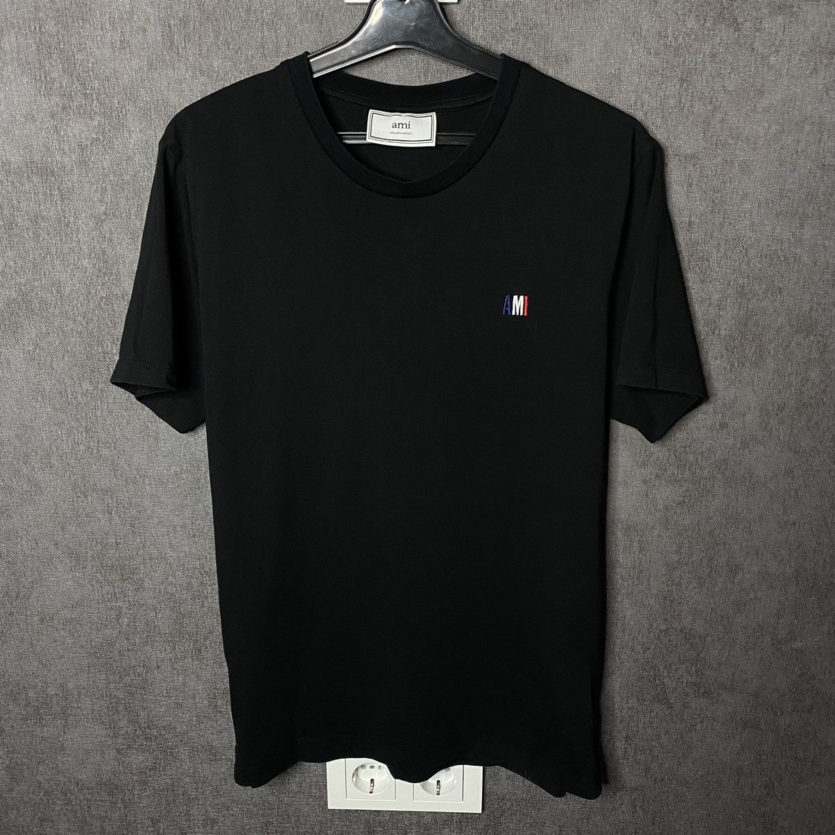 AMI t-shirt Alexandre Martiussi small logo tee