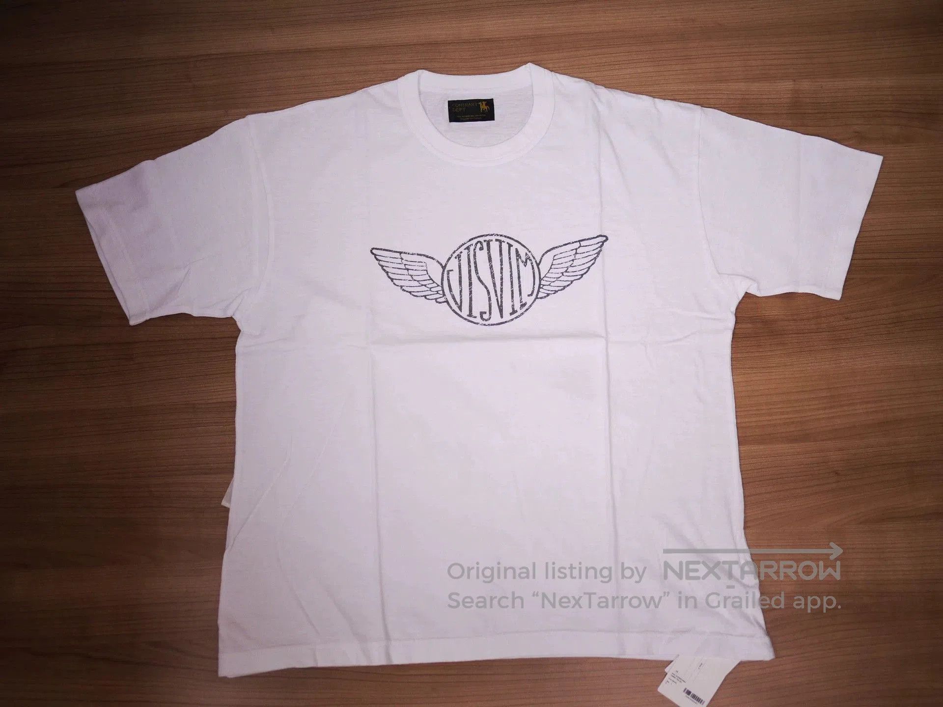 Visvim White Short Sleeve Graphic T-Shirt. Size US L / EU 52-54 / 3 - 1 Thumbnail