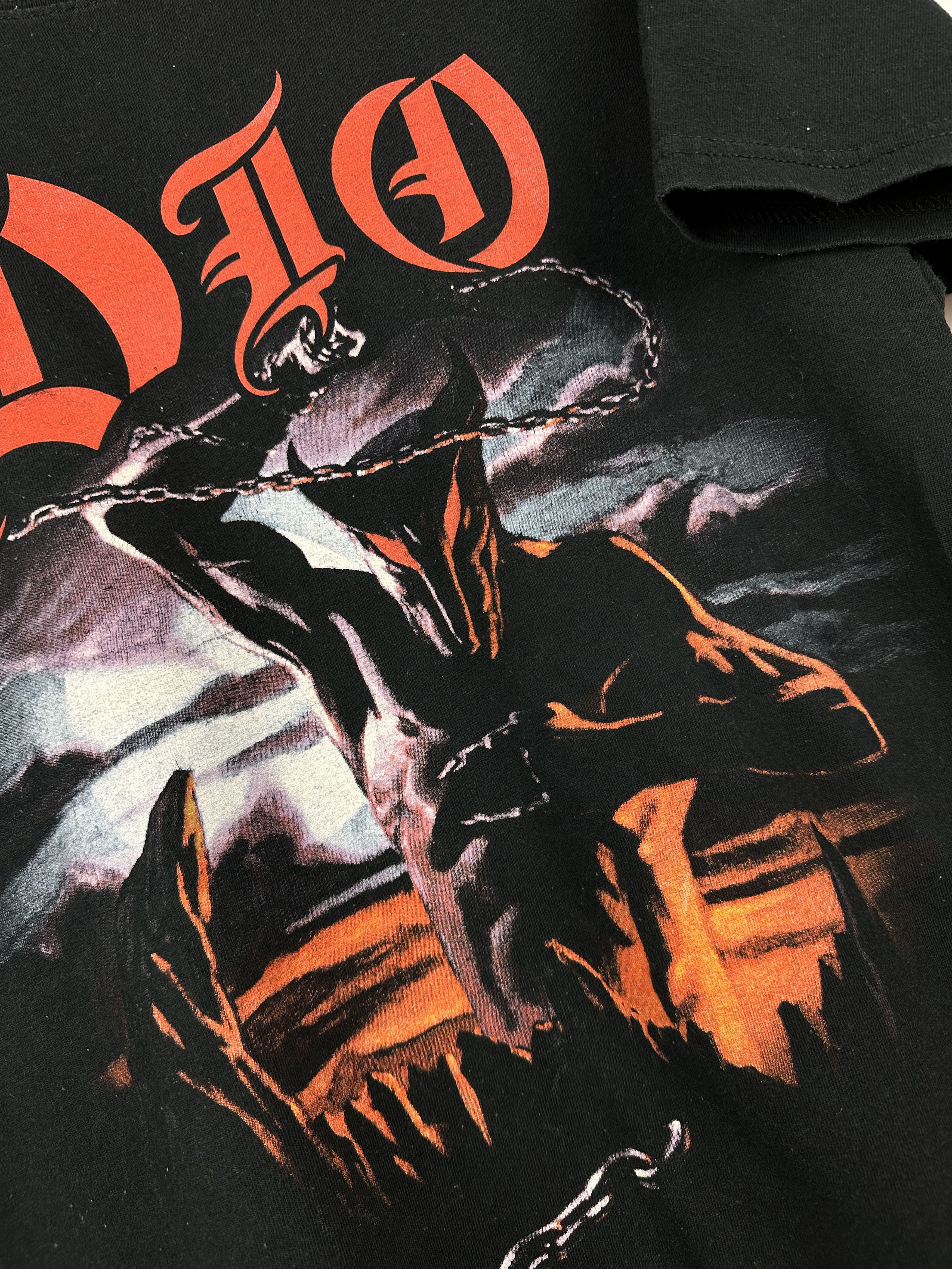 Band Tees × Vintage Vintage Dio Shirt Band Tee Rare Metal Y2K Hype Size US M / EU 48-50 / 2 - 4 Thumbnail