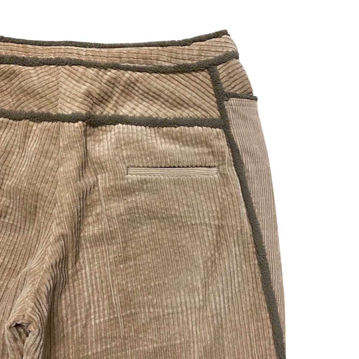 mina perhonen AW05 Mina Perhonen Grain Corduroy Loose Wide Leg Pants Size 29" - 11 Thumbnail