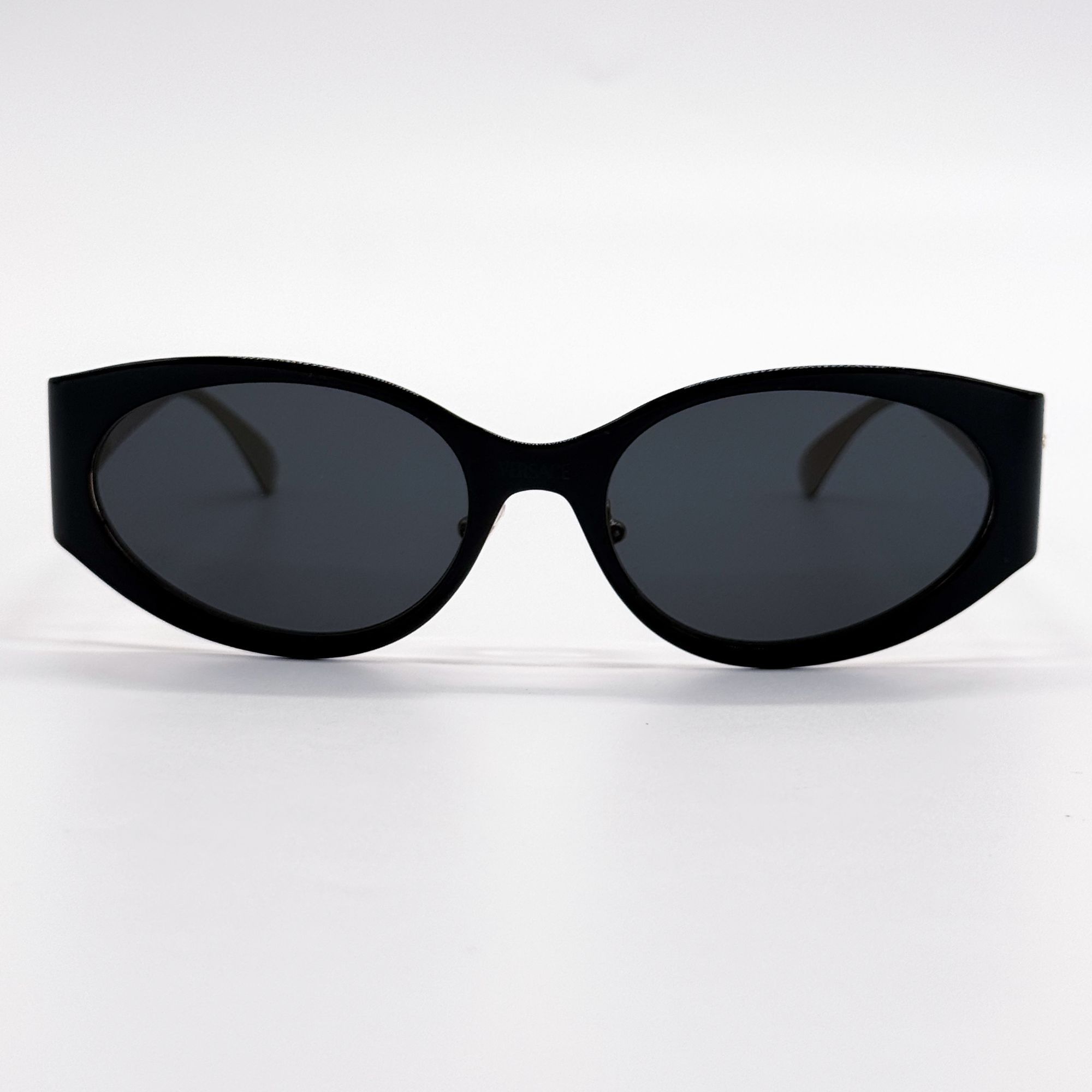 New Verasce VE2263 143387 Black Metal Women Sunglasses