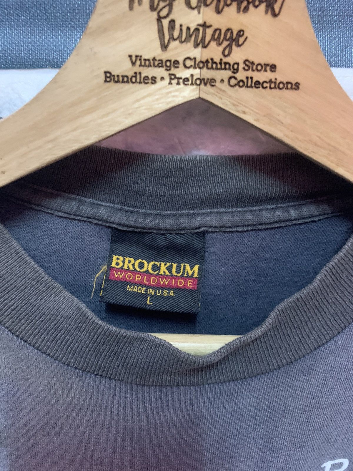 Vintage VINTAGE!! 90's Shirt Band Coverdale Page BRockum Tag Size US L / EU 52-54 / 3 - 4 Thumbnail