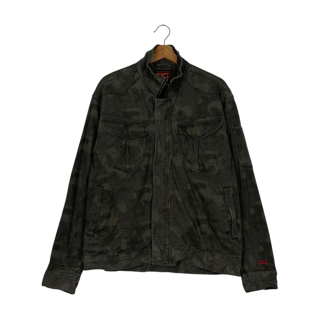 Japanese Brand Japanese Brand D.Grow Camo Zipper Jacket Size US M / EU 48-50 / 2 - 1 Thumbnail