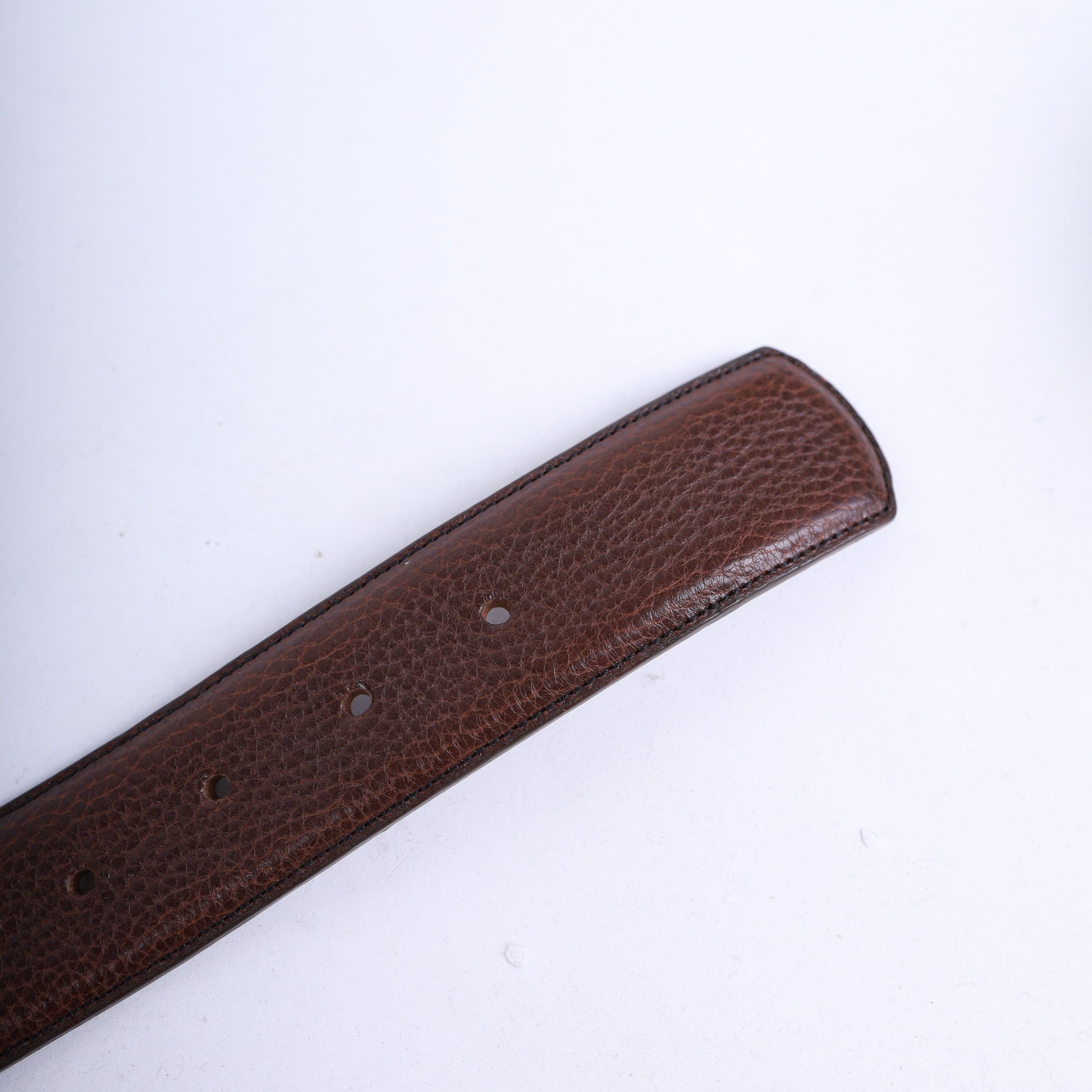 Chrome Hearts Chrome Hearts Star Oval Cross Brown Belt Size 38 - 12 Thumbnail