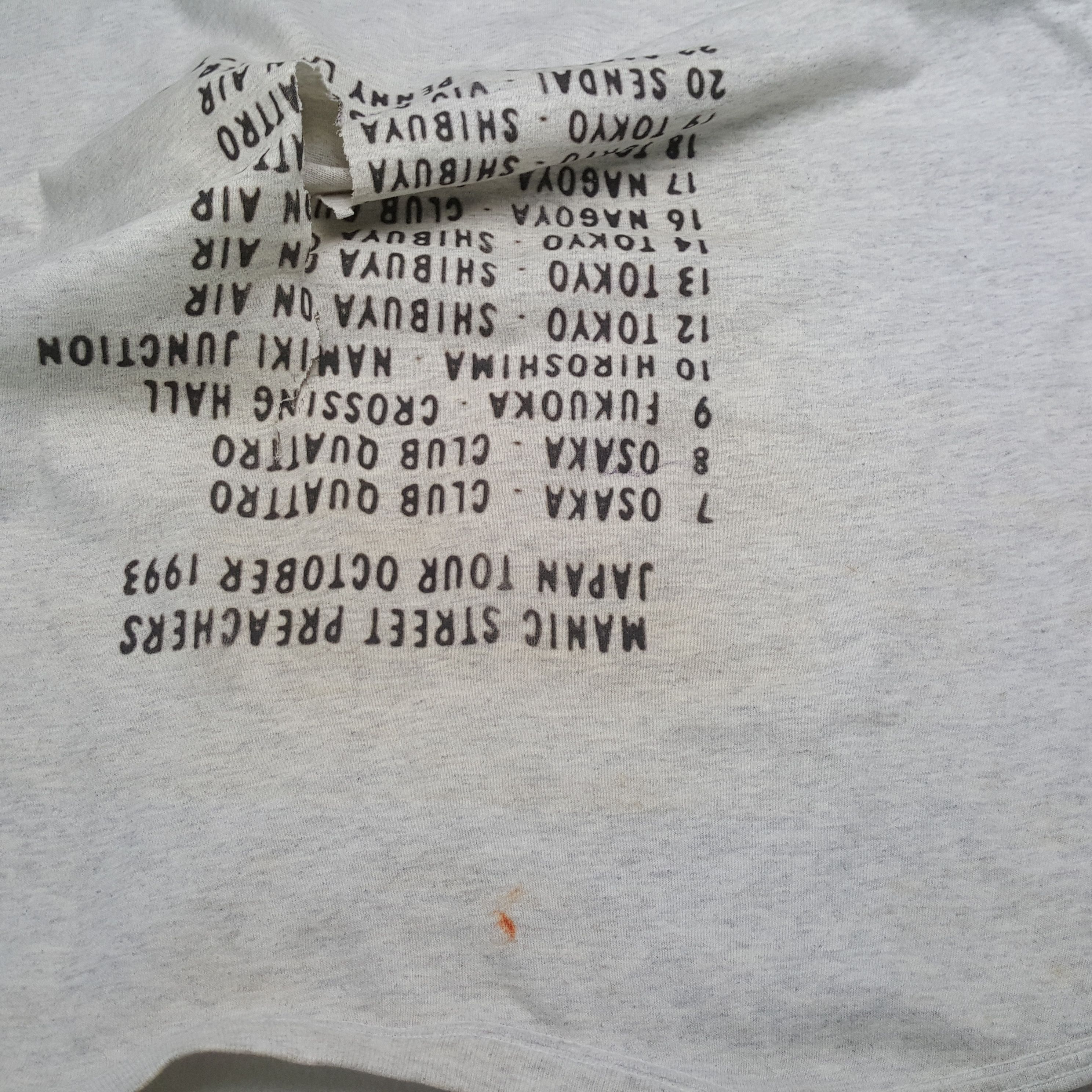 Vintage Manic Street Preachers Long Sleeve Tshirt 32 Size US XXL / EU 58 / 5 - 10 Thumbnail