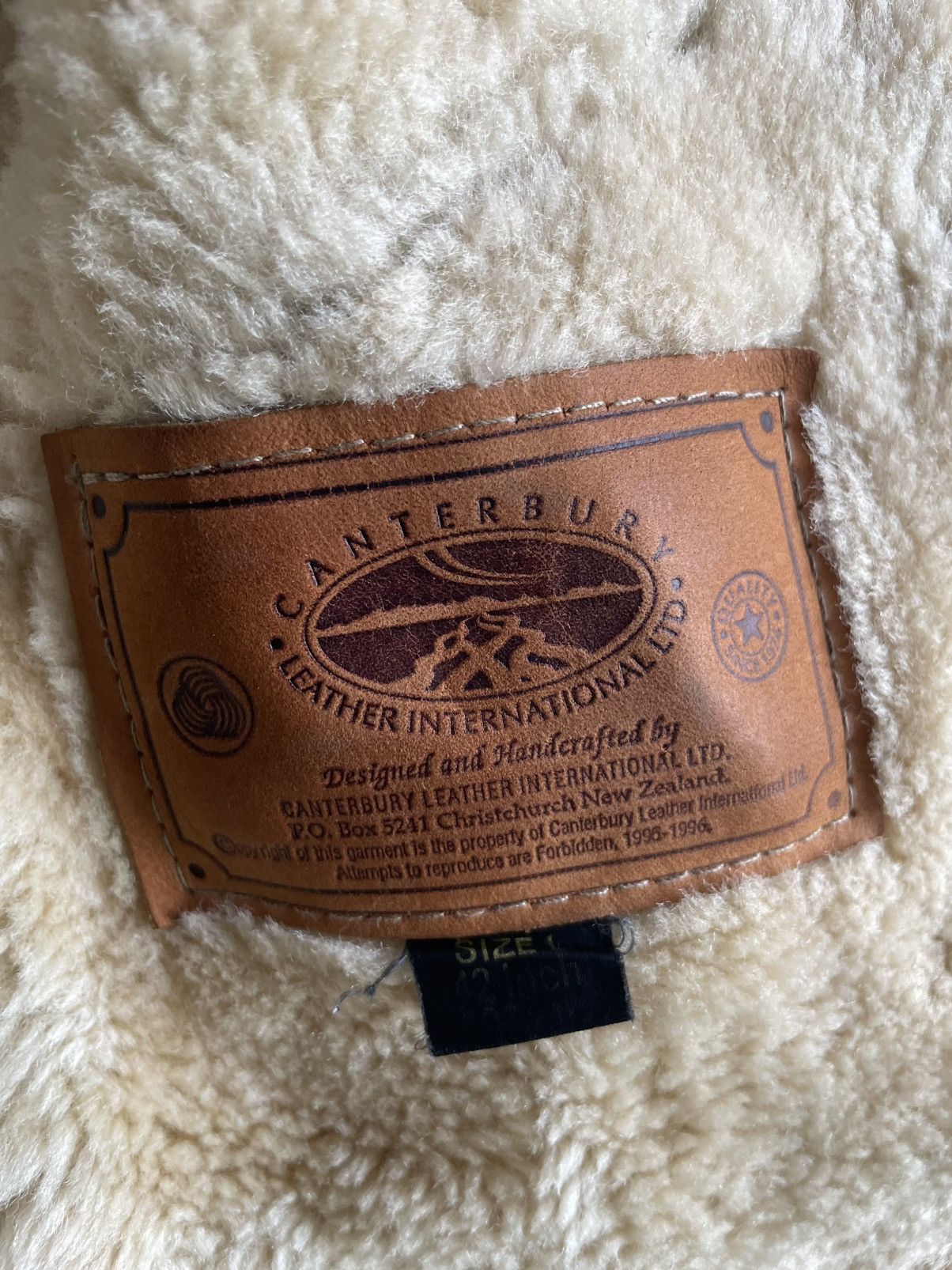 Canterbury of New Zealand Vintage Canterbury Leather Suede Jacket Size US L / EU 52-54 / 3 - 16 Thumbnail