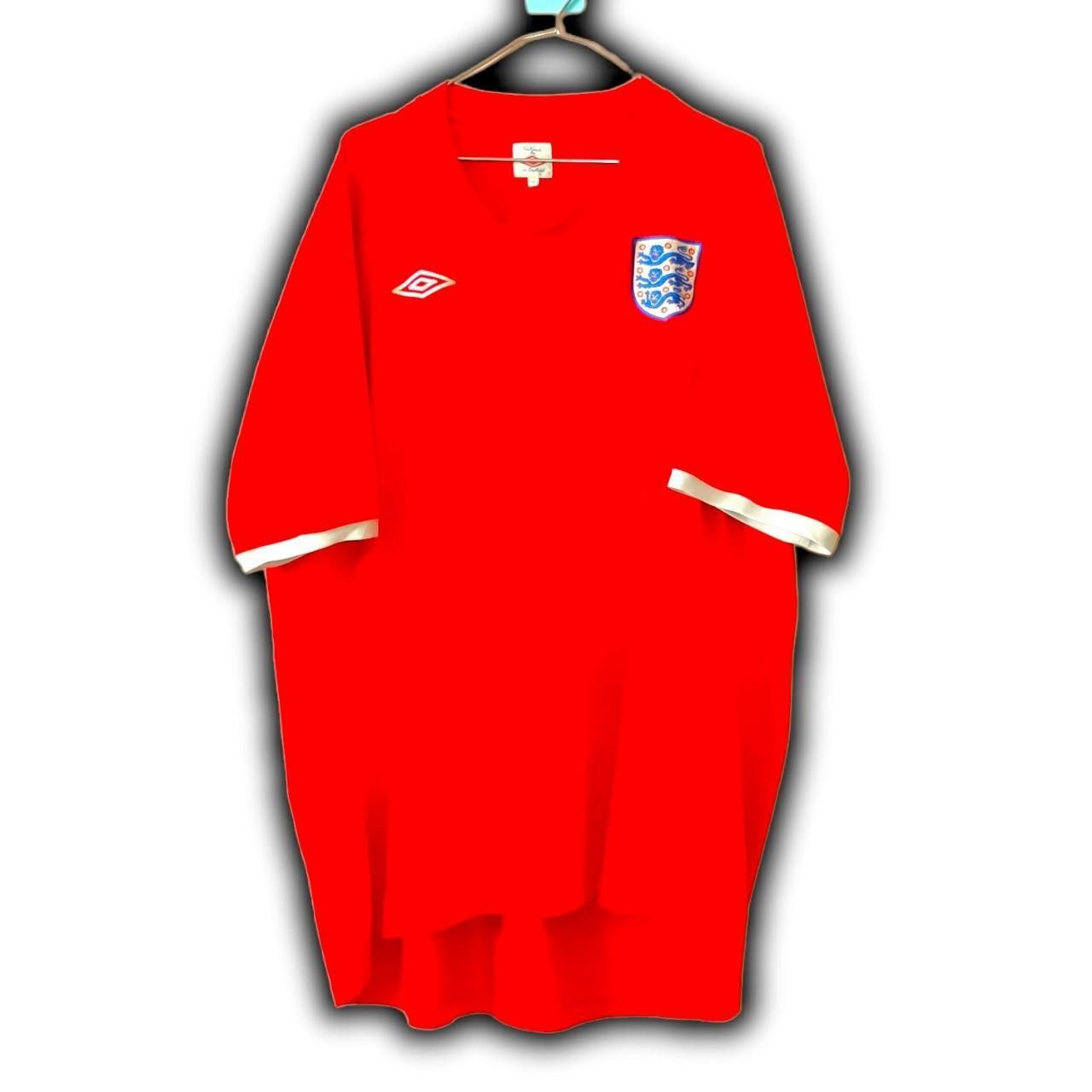 Umbro England 2002 2003 Away shirt jersey Size US XXL / EU 58 / 5 - 2 Thumbnail