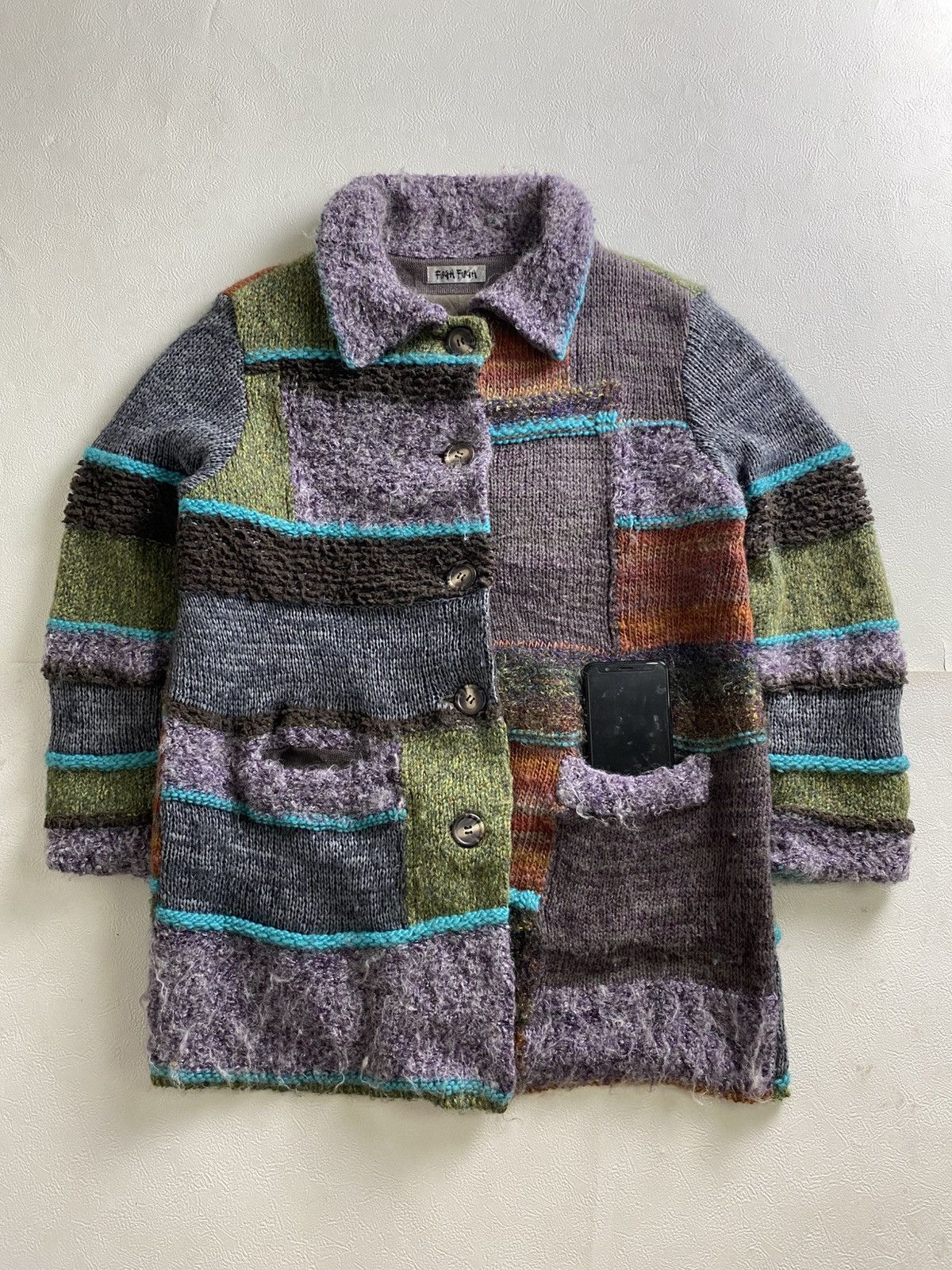 Japanese Brand fuga fuga cardigan Size M / US 6-8 / IT 42-44 - 3 Thumbnail