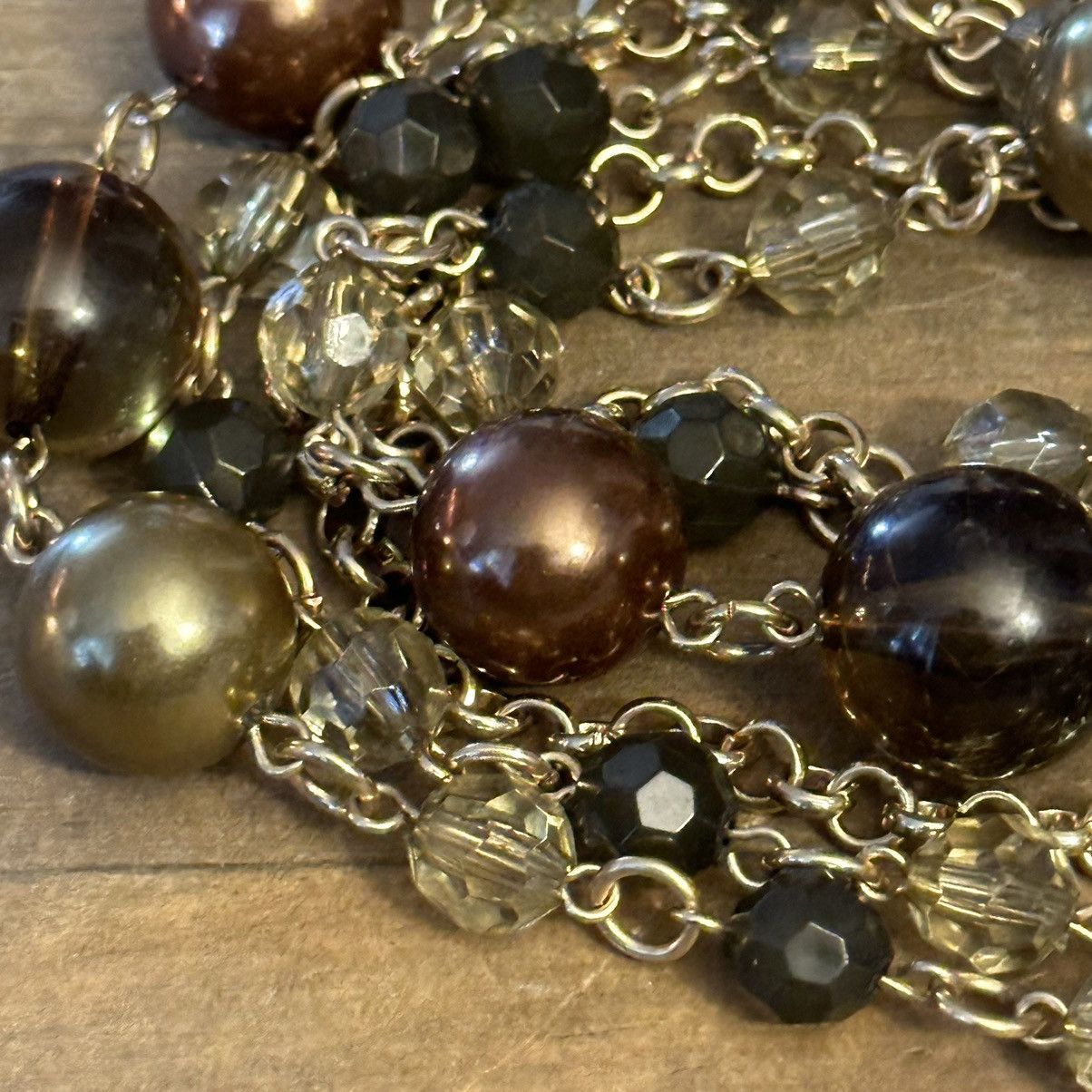 Other Multi strand layered station bead chain necklace Size ONE SIZE - 4 Thumbnail