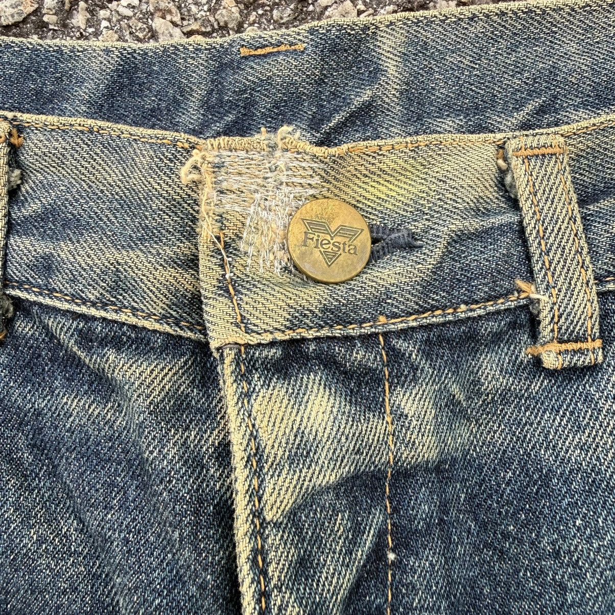 Japanese Brand VINTAGE FIESTA FADED RUSTY RIPPED DENIM JEAN PANTS W34 Size US 34 / EU 50 - 5 Thumbnail