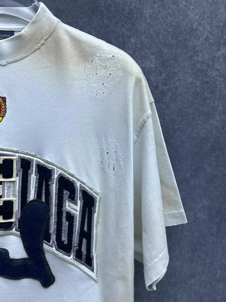 Balenciaga Balenciaga Balenciaga SS23 Embroidered Logo TShirt -2507 Size US L / EU 52-54 / 3 - 5 Thumbnail