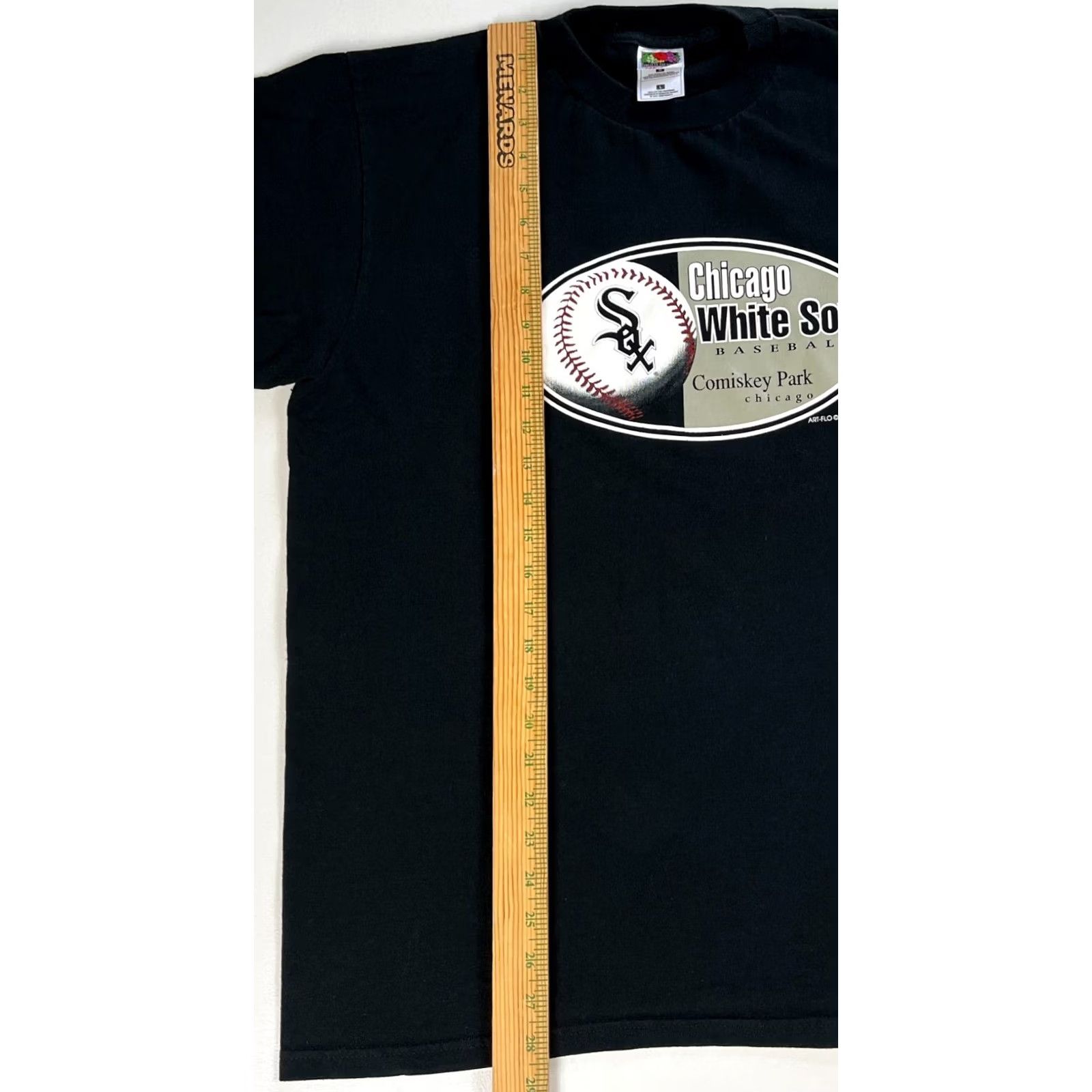 Fruit Of The Loom VINTAGE Men's Chicago White Sox Comiskey Park T-Shirt Sz L Size US L / EU 52-54 / 3 - 6 Thumbnail