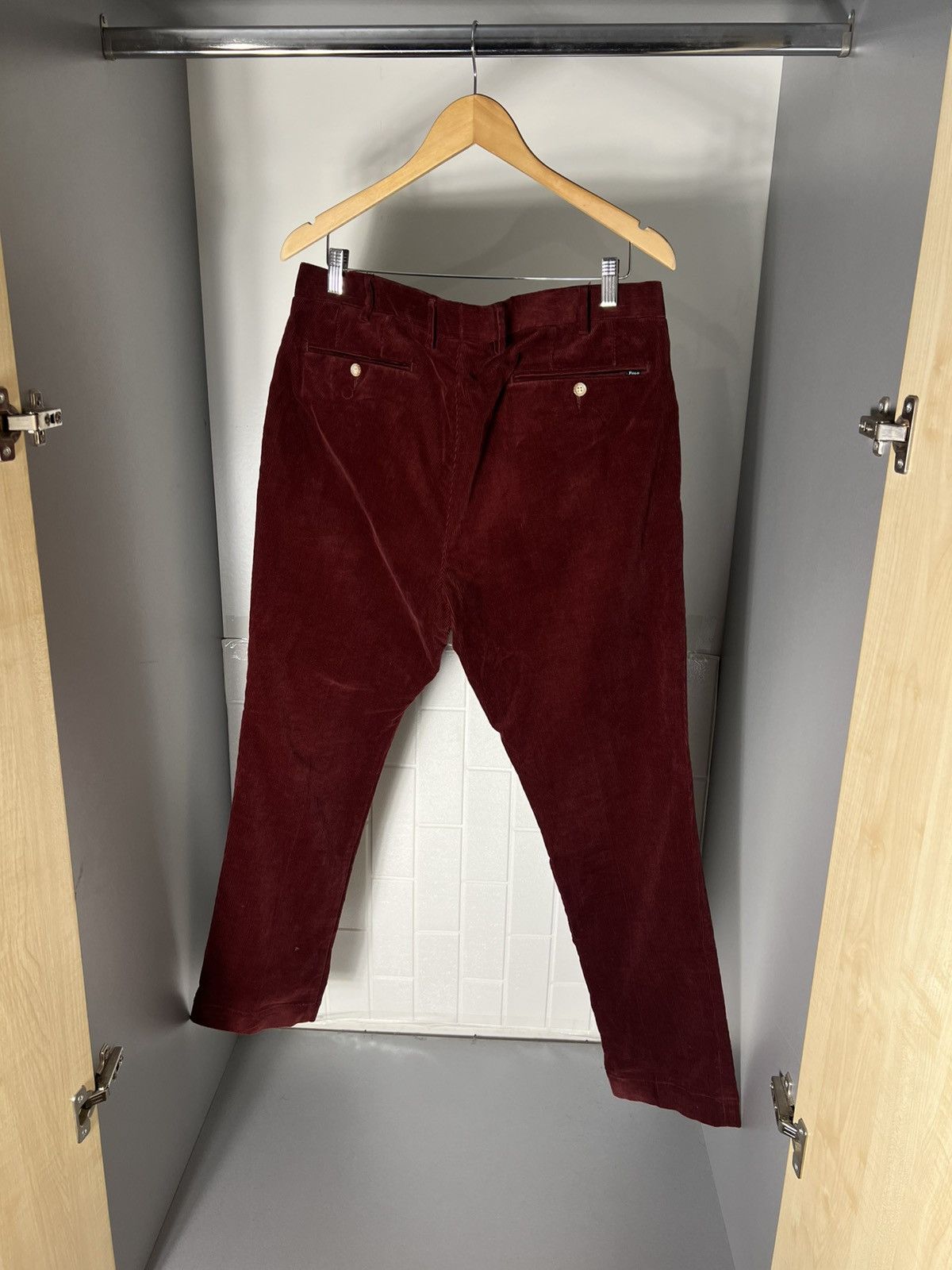 Polo Ralph Lauren VINTAGE POLO RALPH LAUREN VELVET DESIGNER CASUAL Y2K 90s USA Size US 38 / EU 54 - 16 Thumbnail