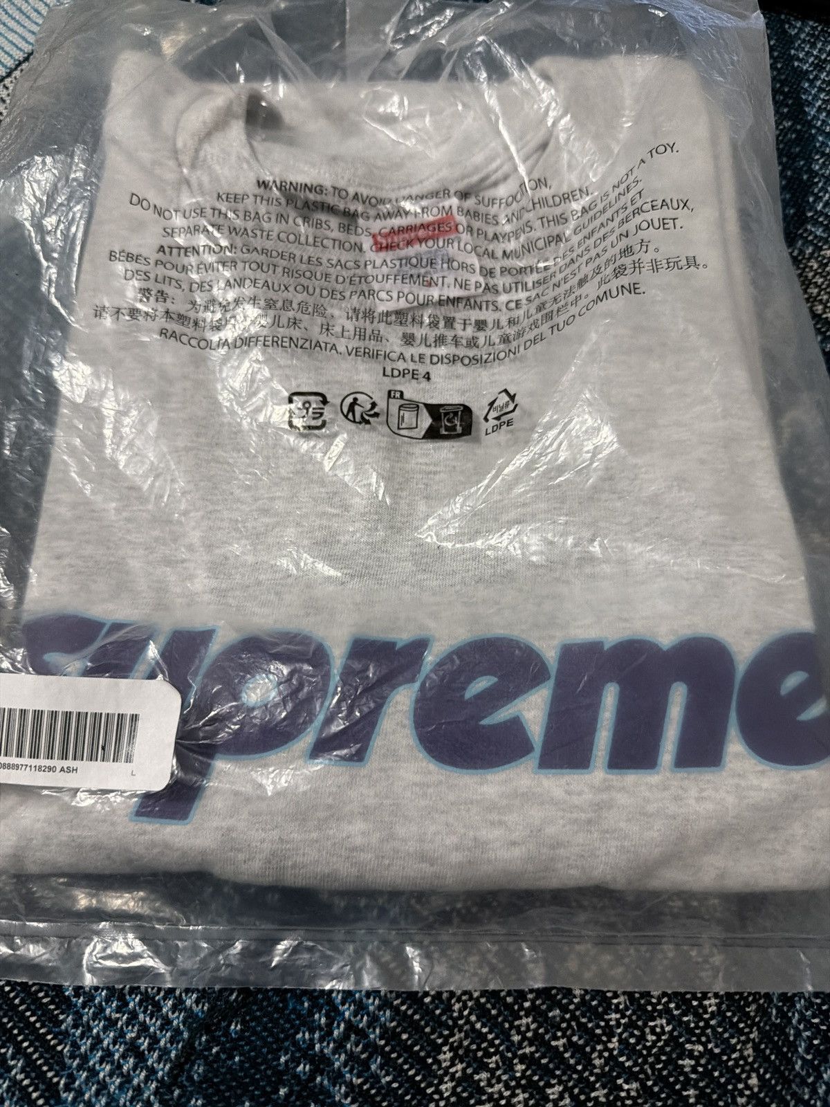 Supreme Supreme Pinline Tee SS24 Size US L / EU 52-54 / 3 - 2 Thumbnail