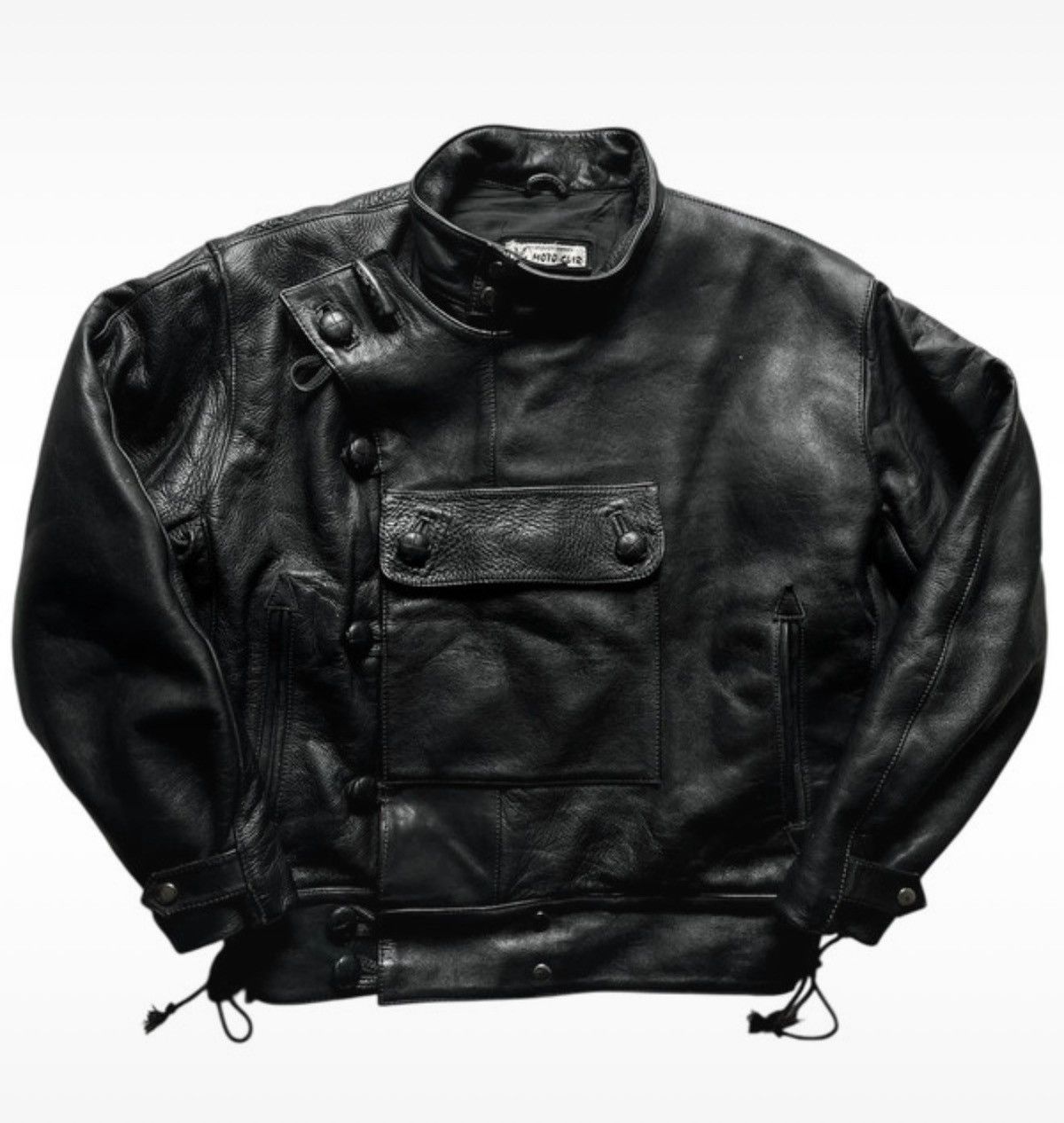 Archive Leather Jacket | Grailed