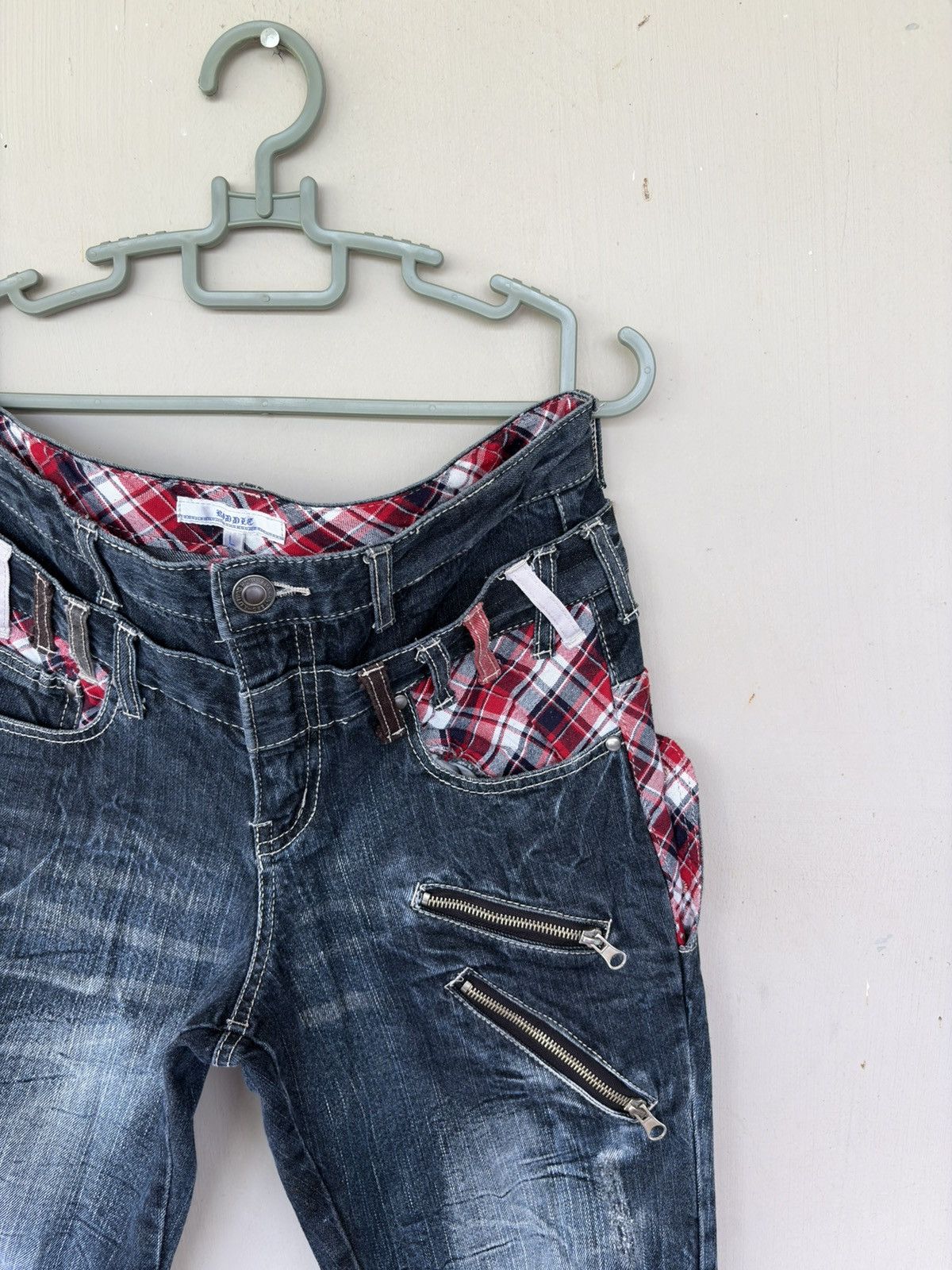 Japanese Brand Japanese High Quality Guarented Double Waist Streetwear Size US 33 - 5 Thumbnail
