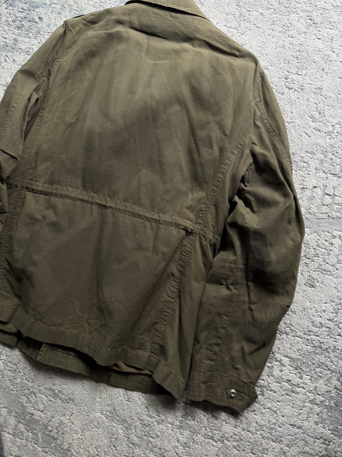 Allsaints AllSaints Halley Stevensons Olive Waxed Military Jacket L Size US L / EU 52-54 / 3 - 10 Thumbnail