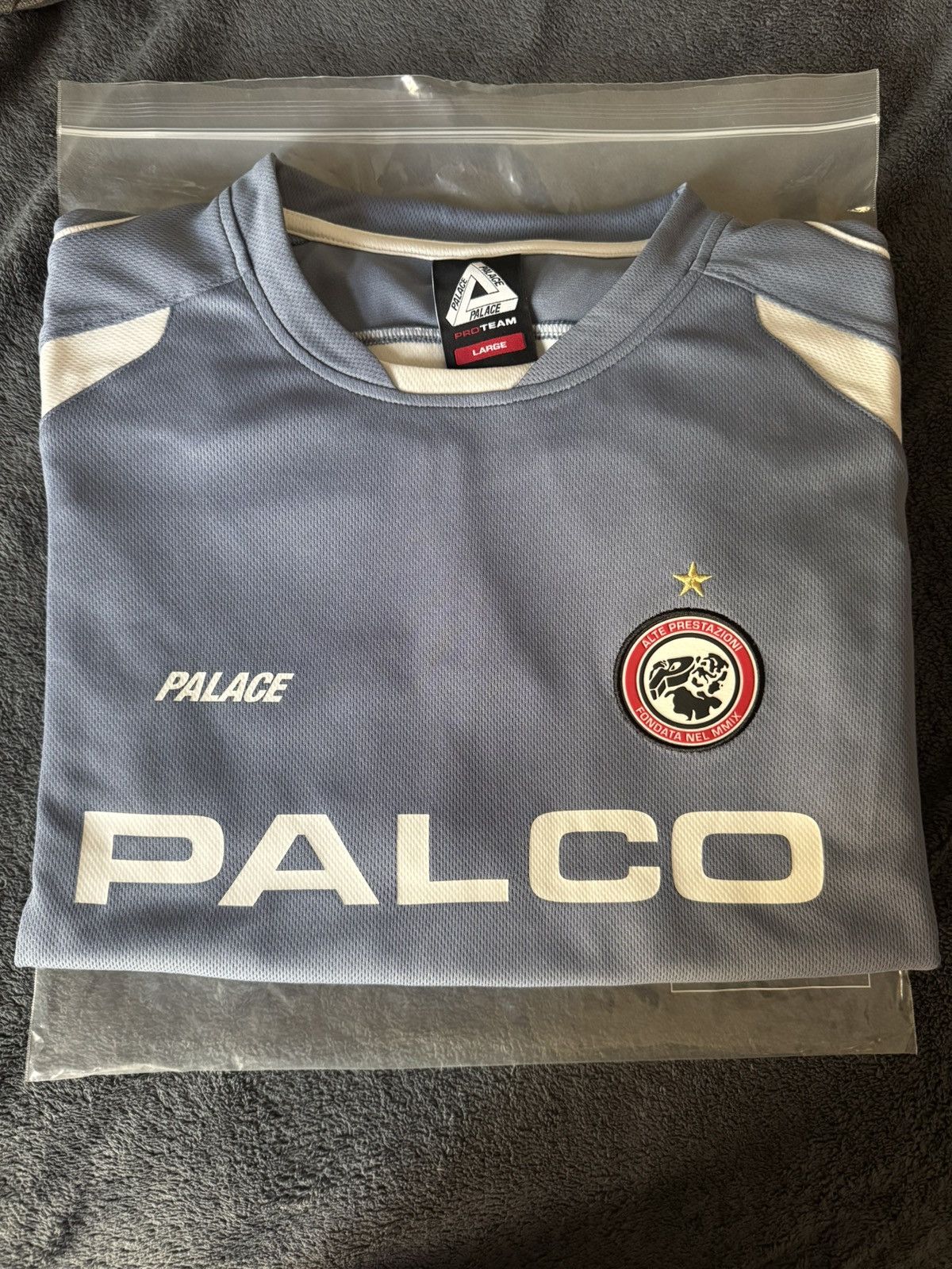 Palace Palace Pro Team Palco Jersey Smoke L | Grailed