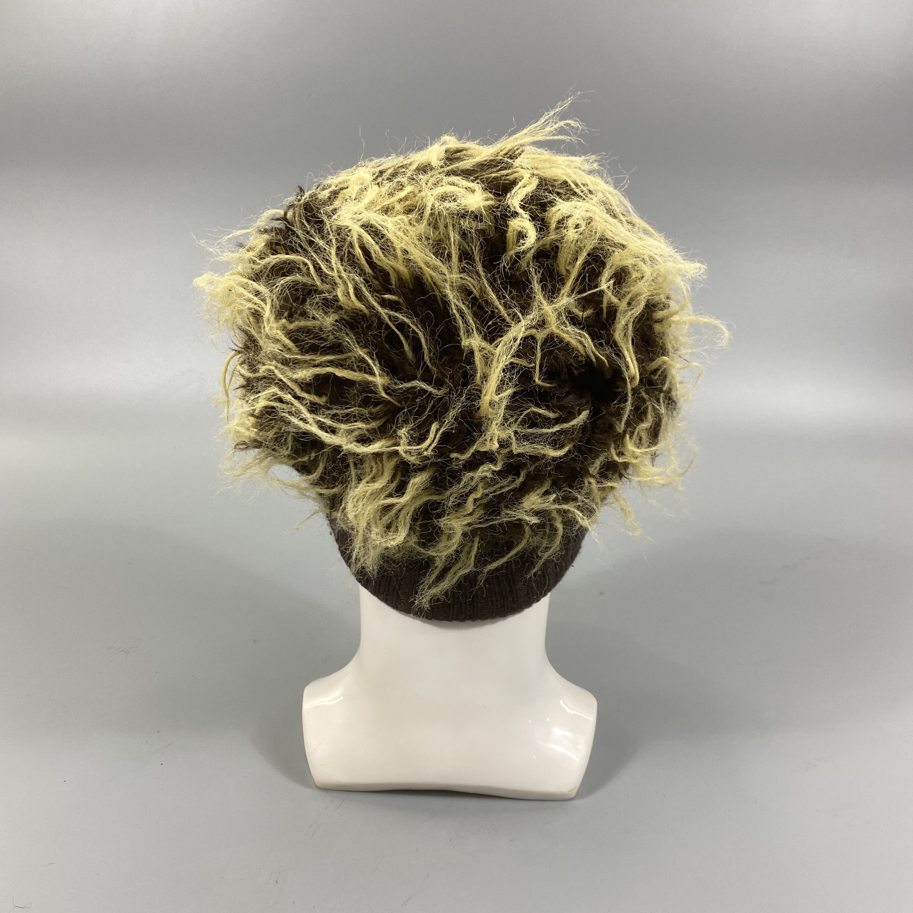 Japanese Brand Gbula Fur Snow Cap Beanie -BN703 Size ONE SIZE - 4 Thumbnail