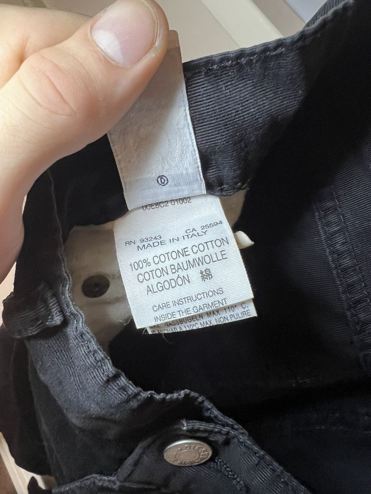 Diesel Vintage Diesel made in Italy micro corduroy straight pants Size US 31 - 9 Thumbnail