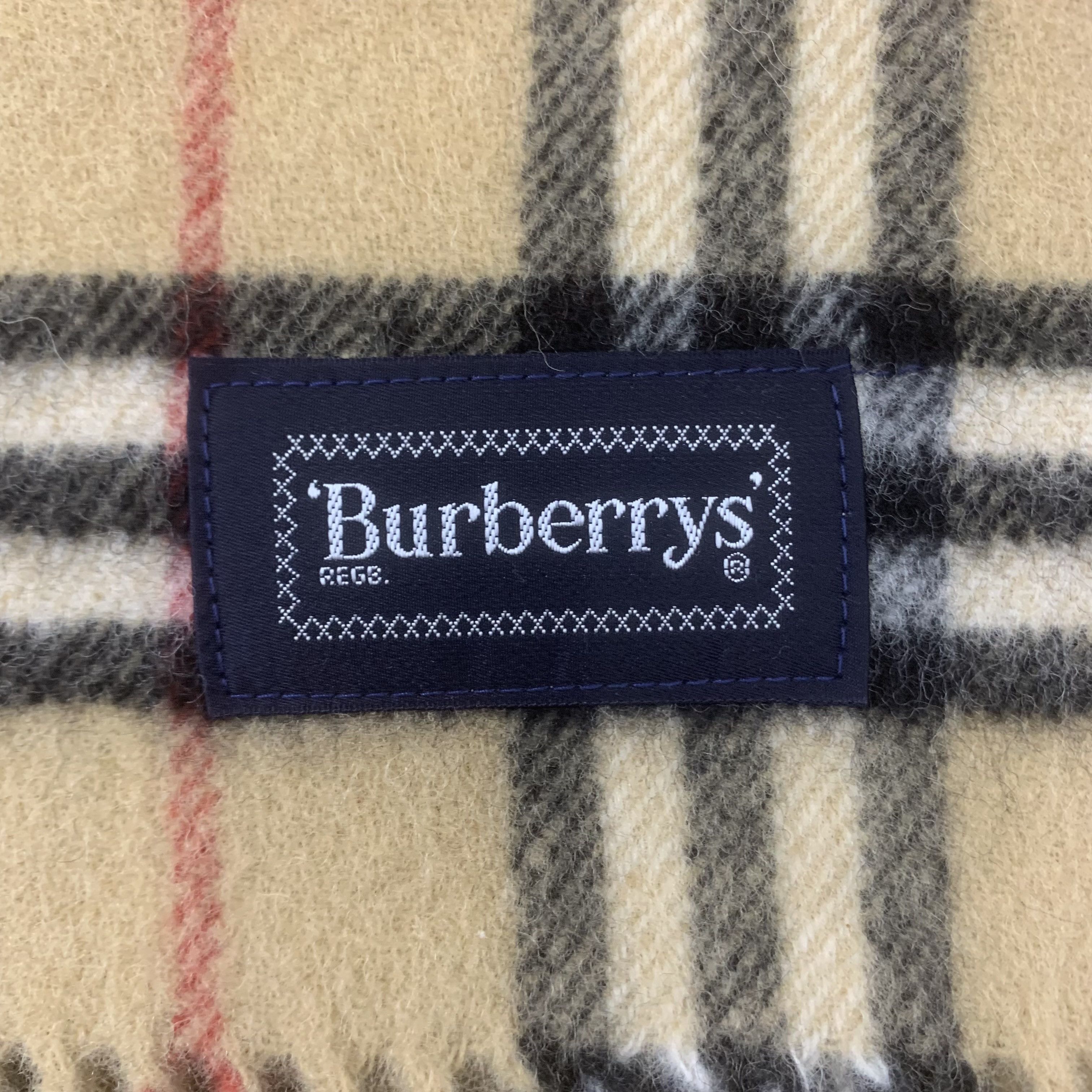 Burberry Burberry Scarf Wool Muffler Neck Wrap BL9279 Size ONE SIZE - 5 Thumbnail