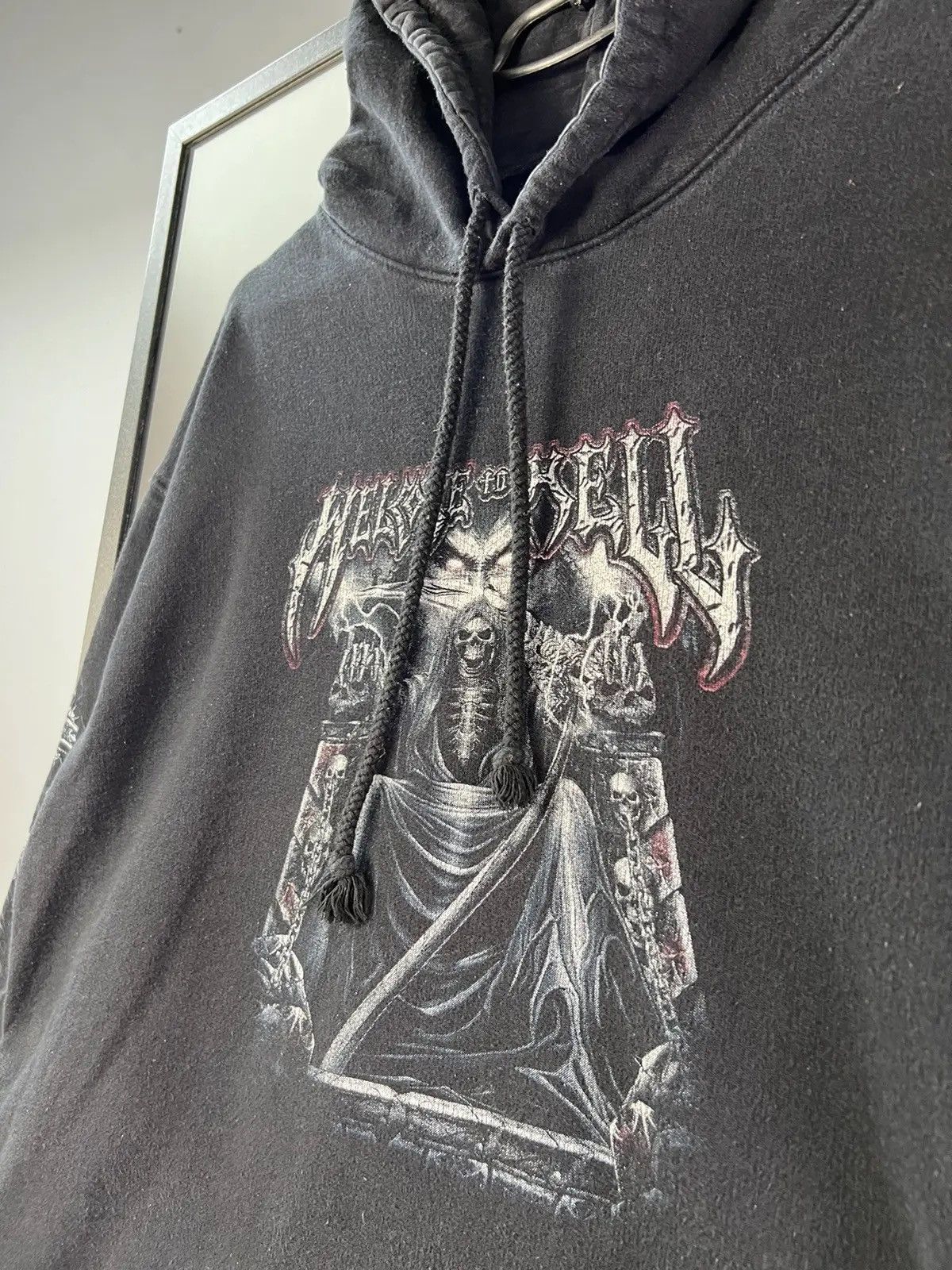 Band Tees Rare Venom Hoodie Welcome to Hell Wild Y2K vintage Motörhead Size US XL / EU 56 / 4 - 4 Thumbnail