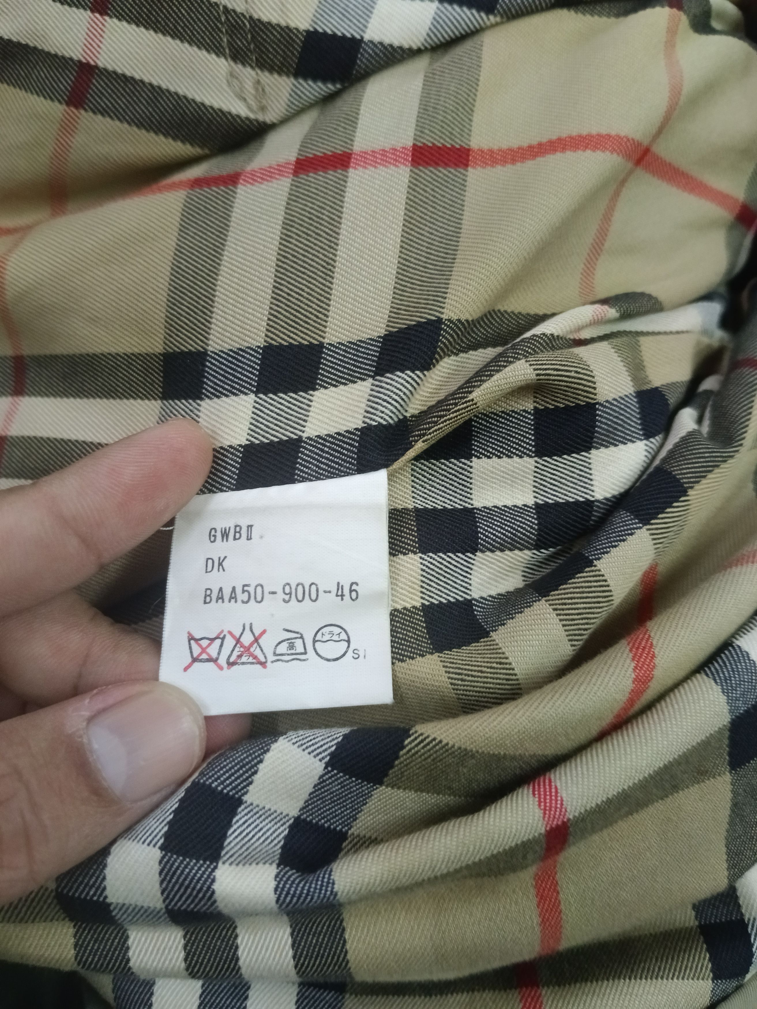 Burberry Vintage Burberrys Made in England Trench Coat Nova Check Size US M / EU 48-50 / 2 - 7 Thumbnail