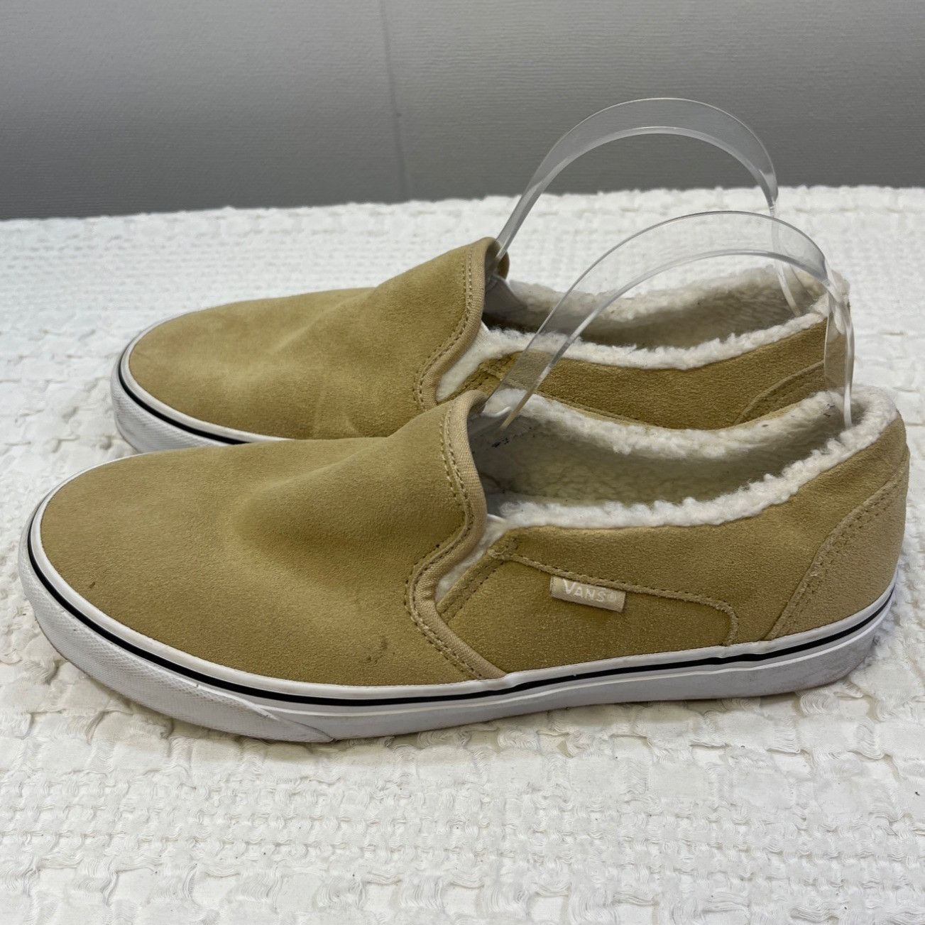 Vans Vans Women's Beige Shoes/Sneakers/Slip-ons Sz 10 SKU 4613 Size US 10 / IT 40 - 2 Thumbnail