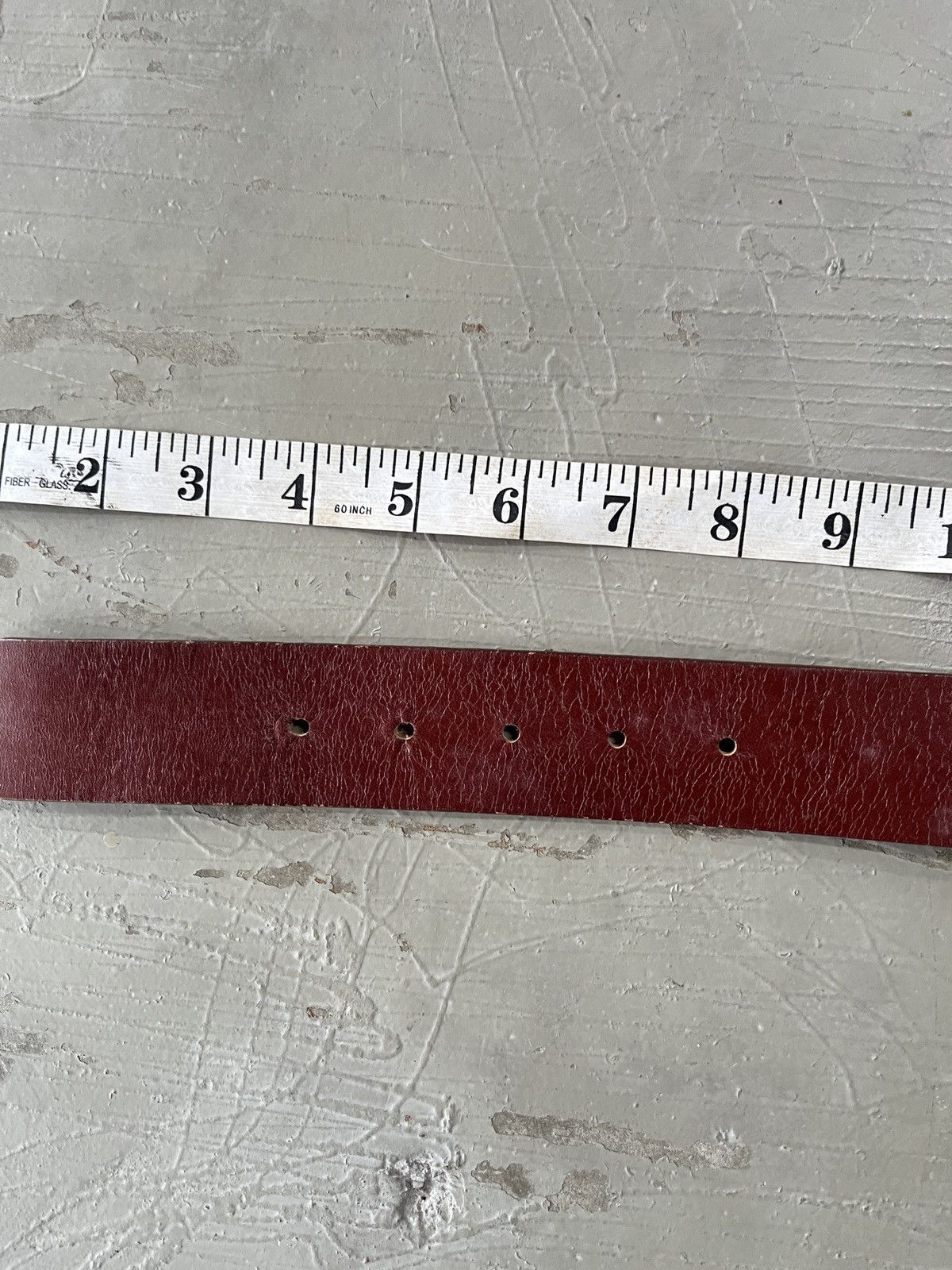 Tornado Mart Theory Genuine Leather Western Belt Tornado Mart Style Size 30 - 6 Thumbnail