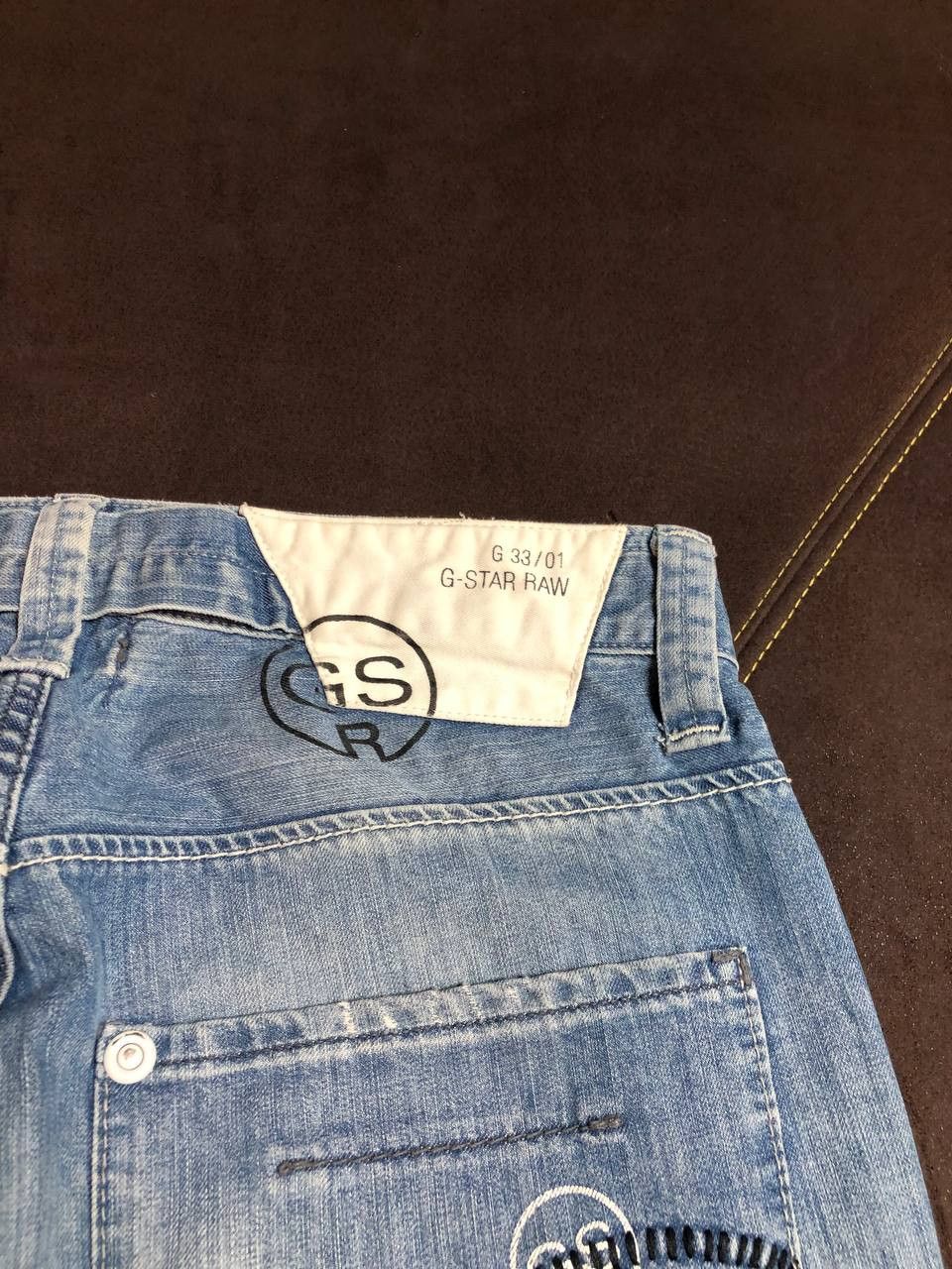 G-Star G-STAR ARC 3D SLIM Blue Zip Fly Jeans Men Size US 34 / EU 50 - 15 Thumbnail