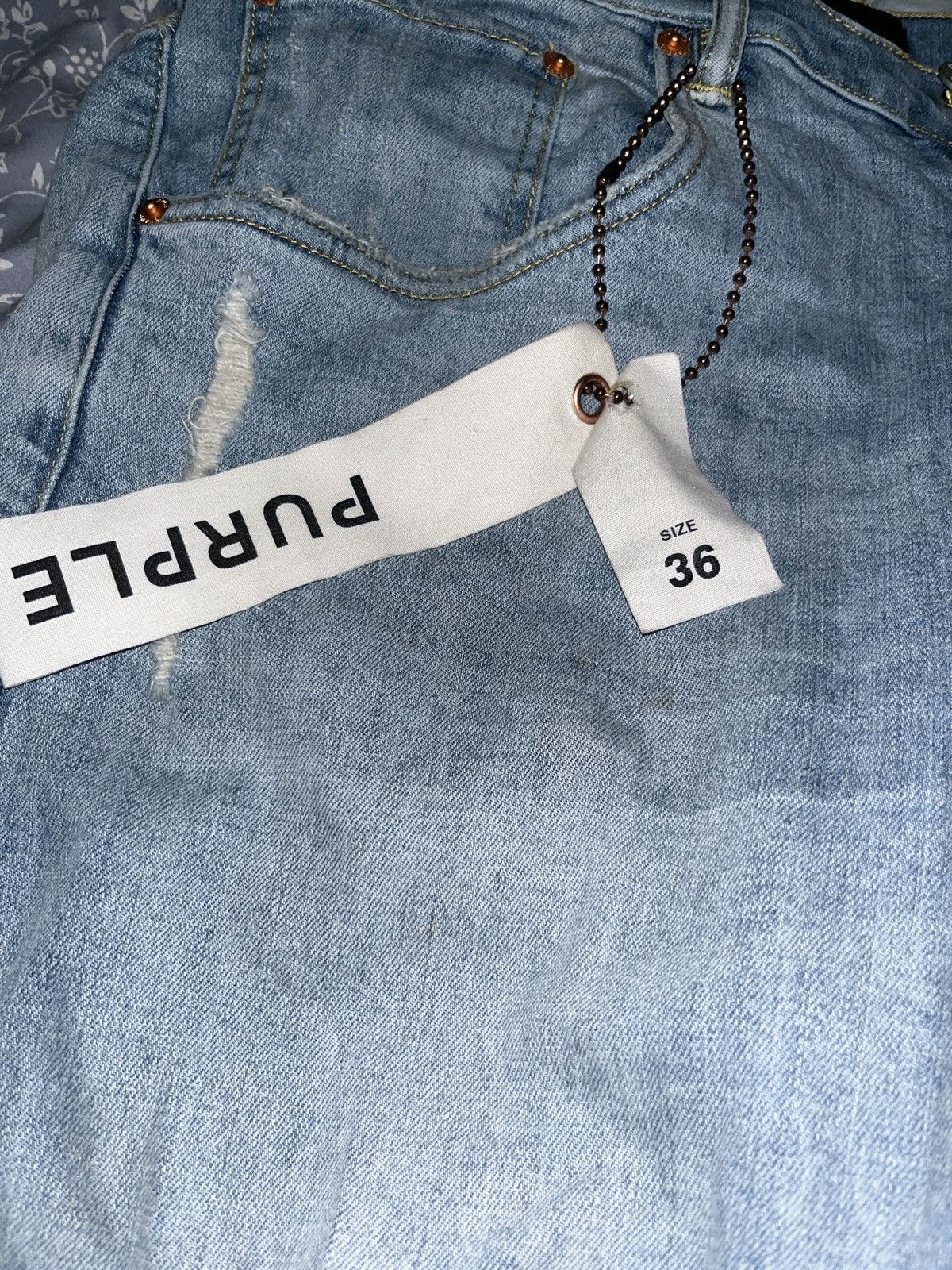 Purple Brand Purple brand jeans Size US 36 / EU 52 - 2 Thumbnail