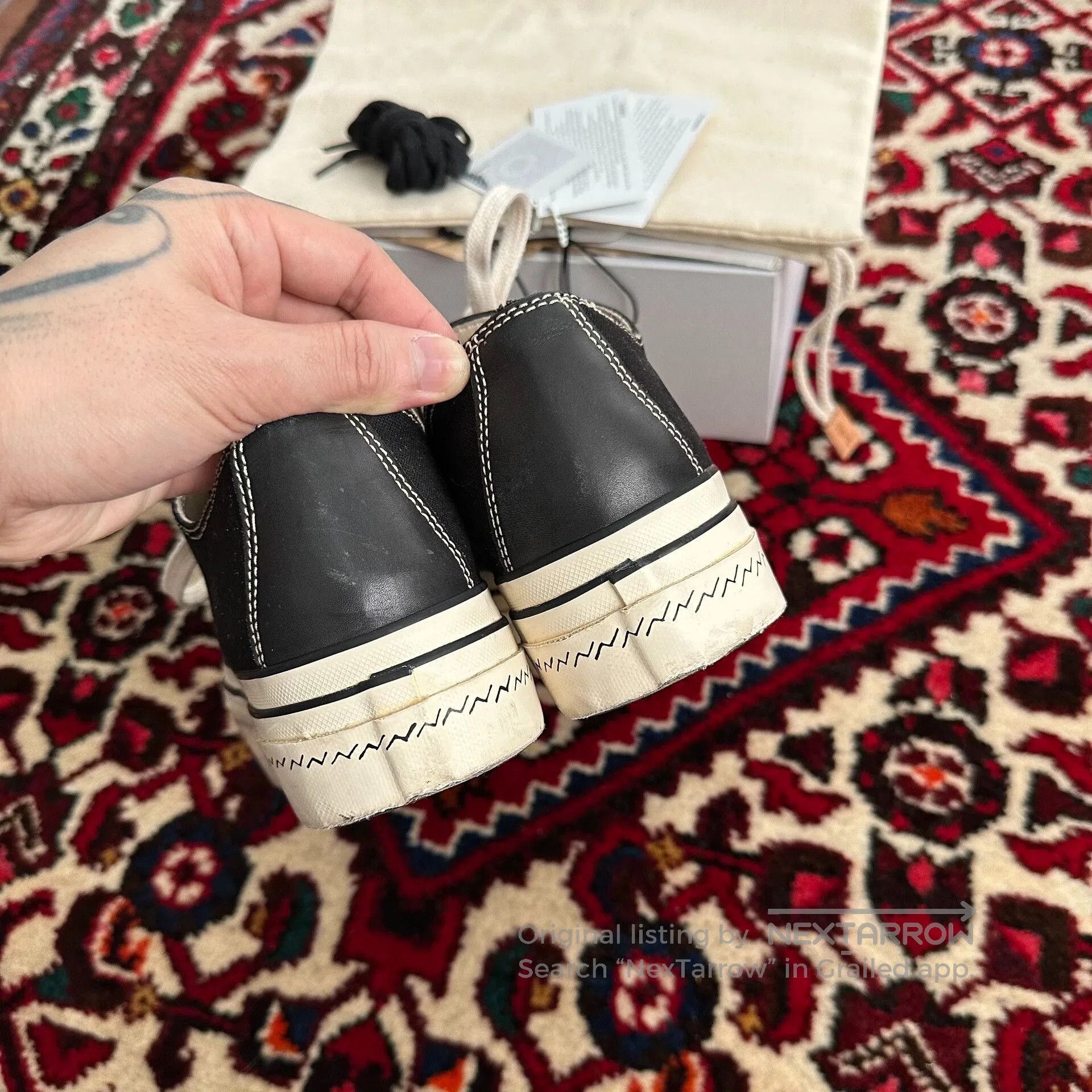 Visvim visvim Skagway Canvas Sneakers Size 9. Size US 9 / EU 42 - 7 Thumbnail