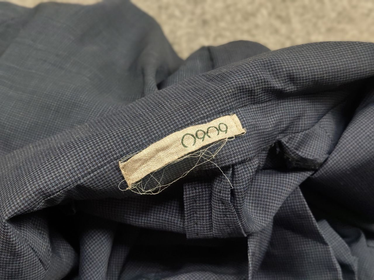 Japanese Brand 0909 Fatto in Italy Design Classic Suit Blazer Jacket Pants Size 46R - 18 Thumbnail