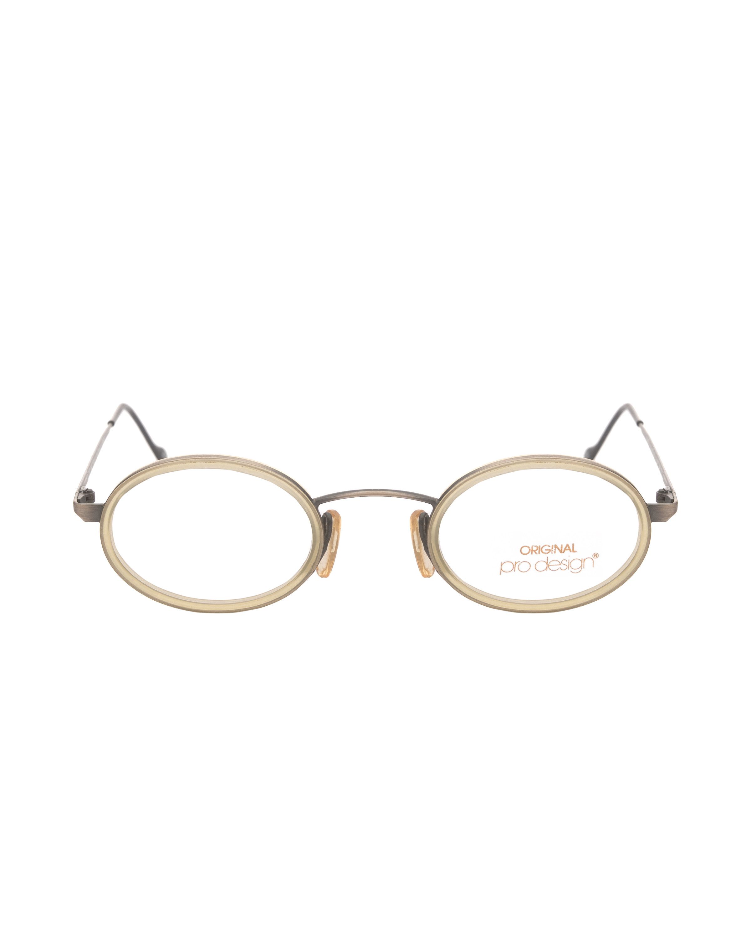 Vintage Pro Design Denmark '90s Scientist Antique Oval Glasses Size ONE SIZE - 1 Thumbnail
