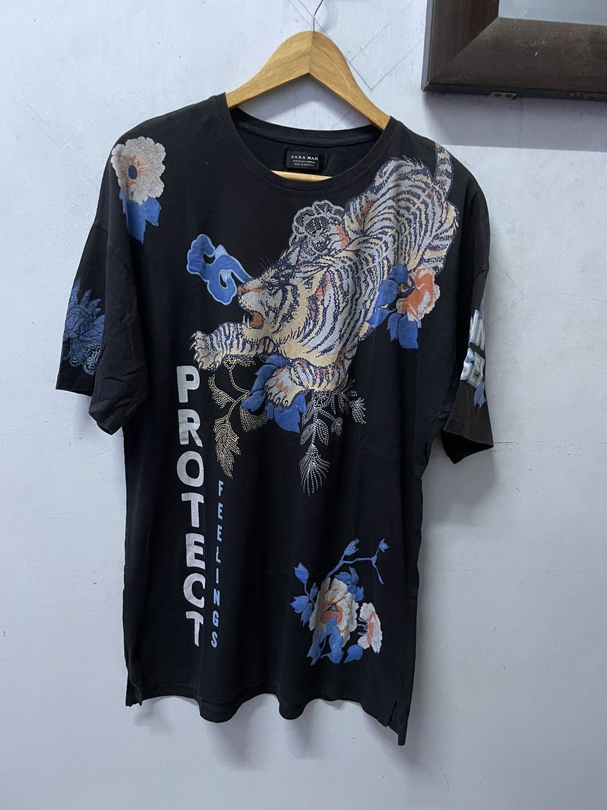 Japanese Brand × Zara Nice design Tiger By Zara Man Size US XL / EU 56 / 4 - 1 Thumbnail