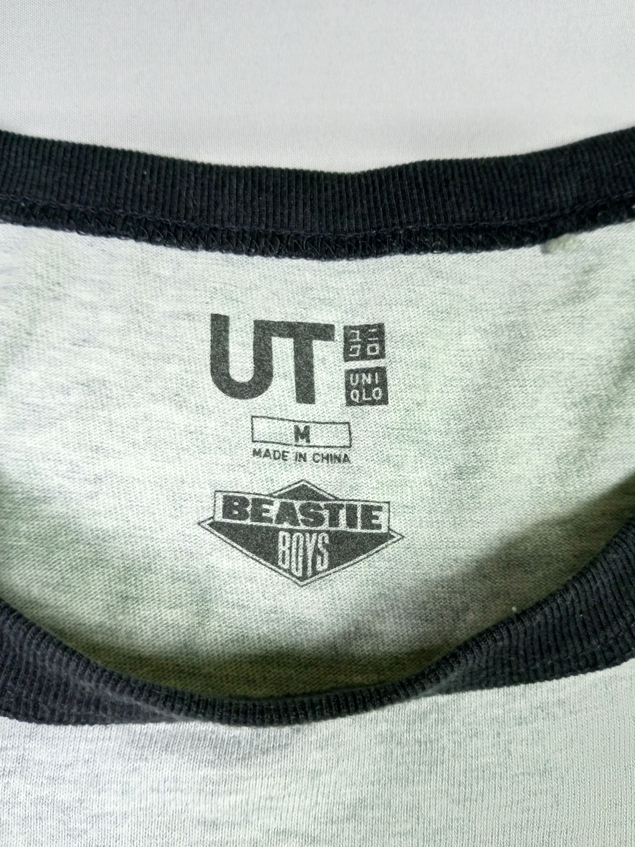 Band Tees Rare Beastie Boy Band X Uniqlo Ringer Tee Size US M / EU 48-50 / 2 - 7 Thumbnail