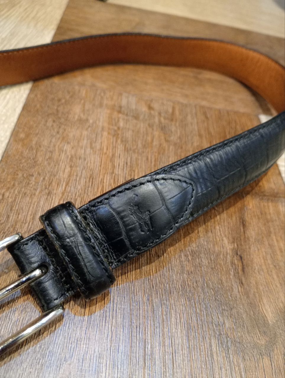 Polo Ralph Lauren POLO RALPH LAUREN LEATHER BELT Size ONE SIZE - 6 Thumbnail