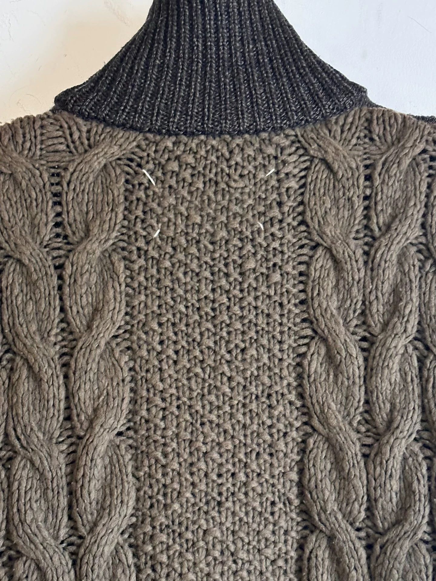 Maison Margiela MM 2011 A/W Color Block Turtleneck Sweater M Size US M / EU 48-50 / 2 - 6 Thumbnail