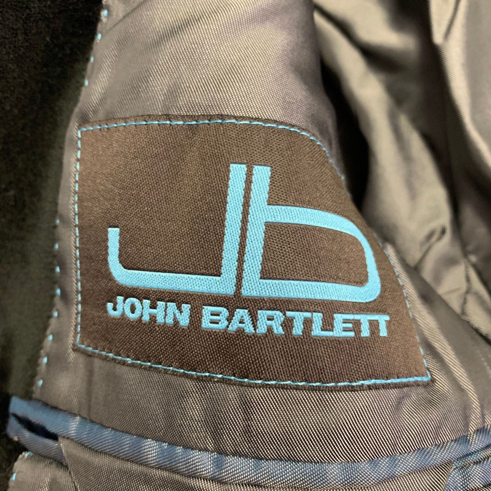 John Bartlett JOHN BARTLETT Black Velvet Single Breasted Sport Coat Size 38R - 5 Thumbnail