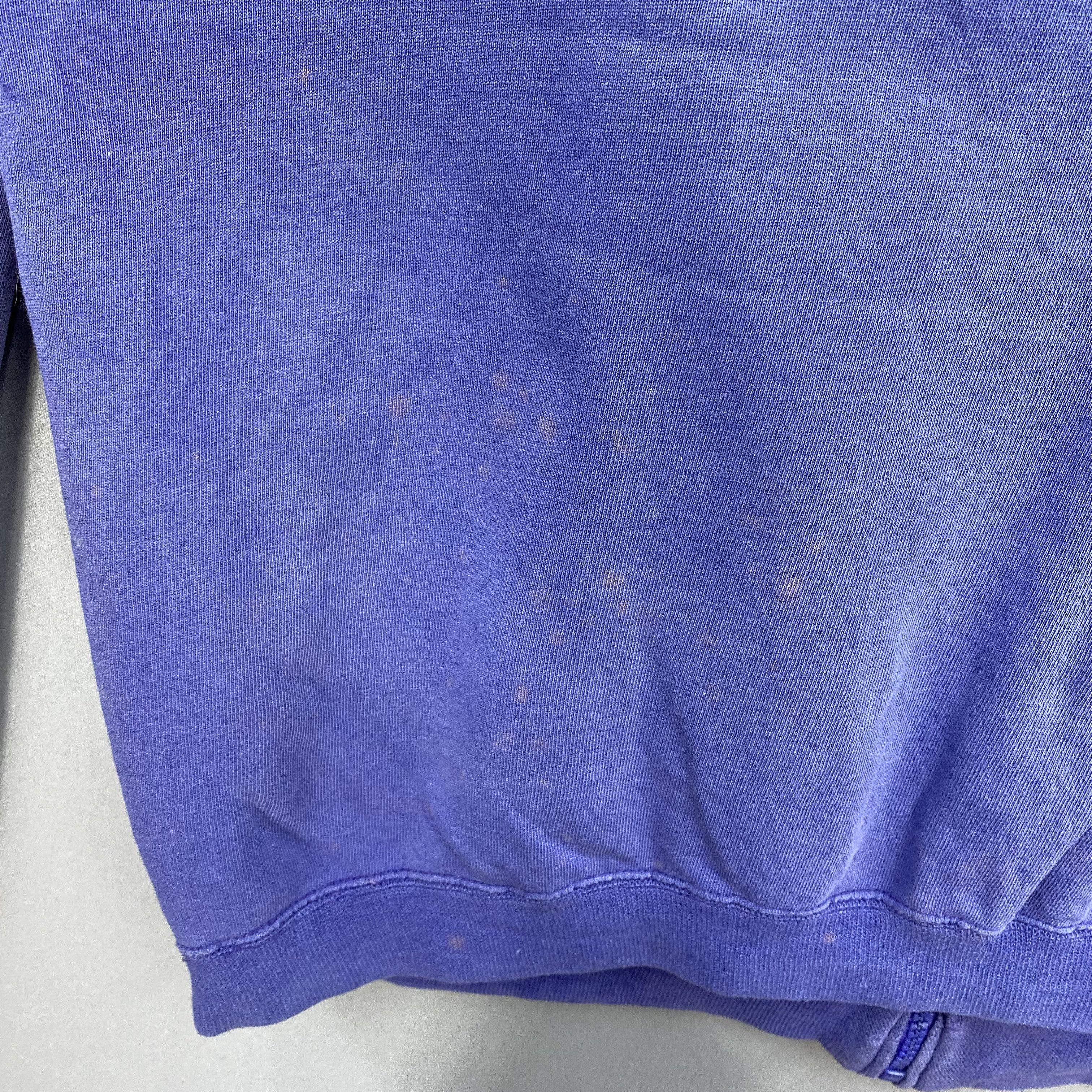 Japanese Brand Vintage 90s Mac Hope Zip Up Hoodie Faded Purple Sweatshirt Size US M / EU 48-50 / 2 - 14 Thumbnail