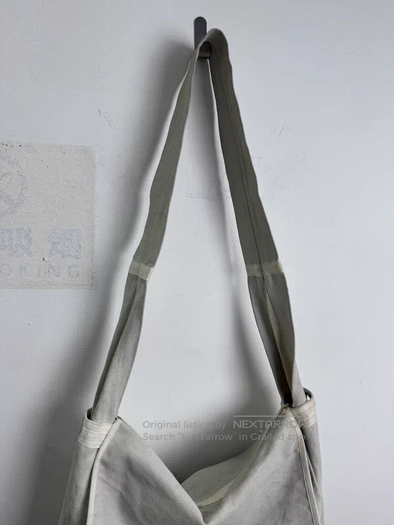 Dries Van Noten Dries Van Noten Waxed denim postman's bag Size ONE SIZE - 9 Thumbnail