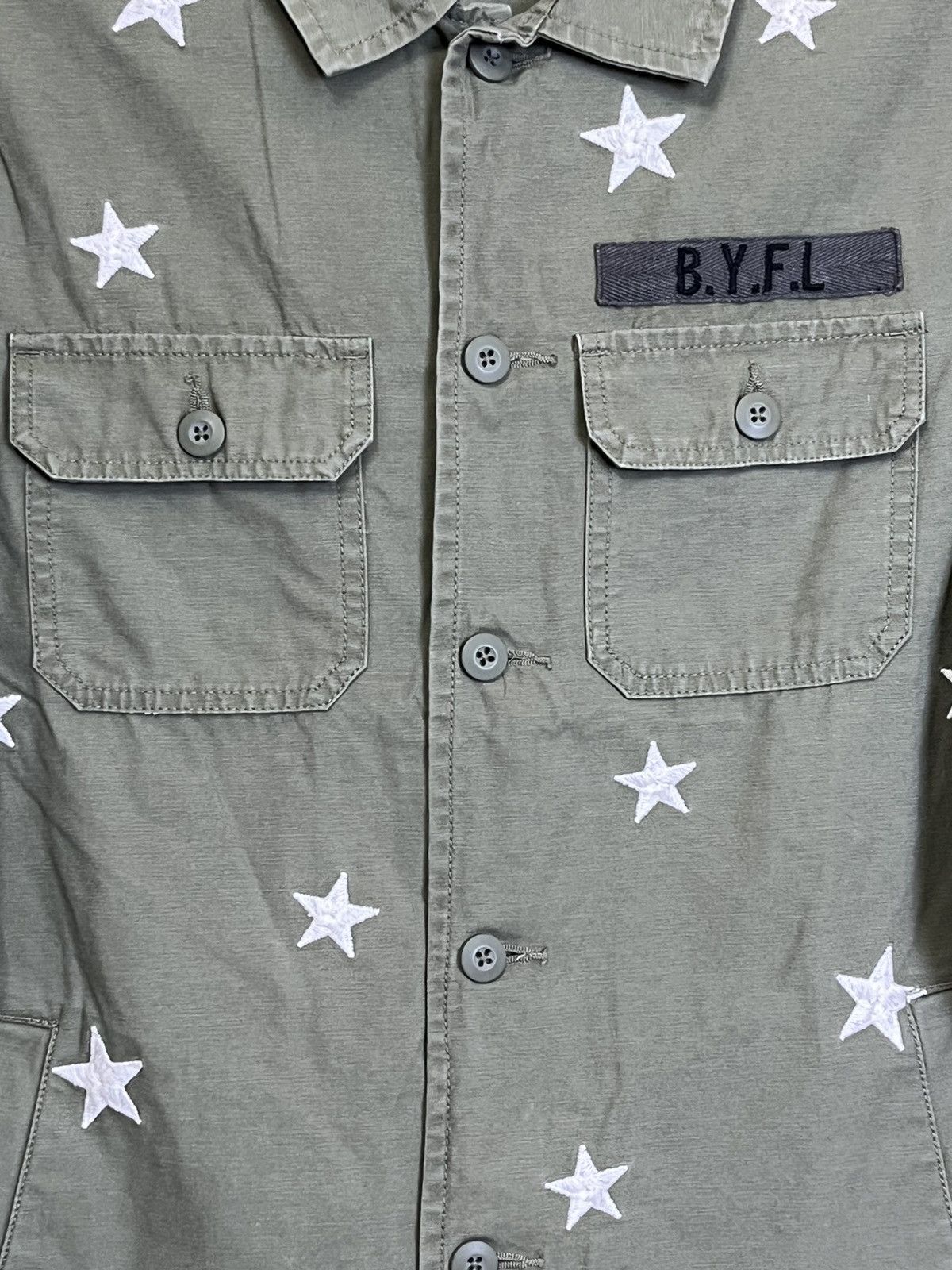 Japanese Brand ARMY🔥BAYFLOW FIELD OF SUNSHINE OG MILITARY STYLE JACKET Size US M / EU 48-50 / 2 - 4 Thumbnail