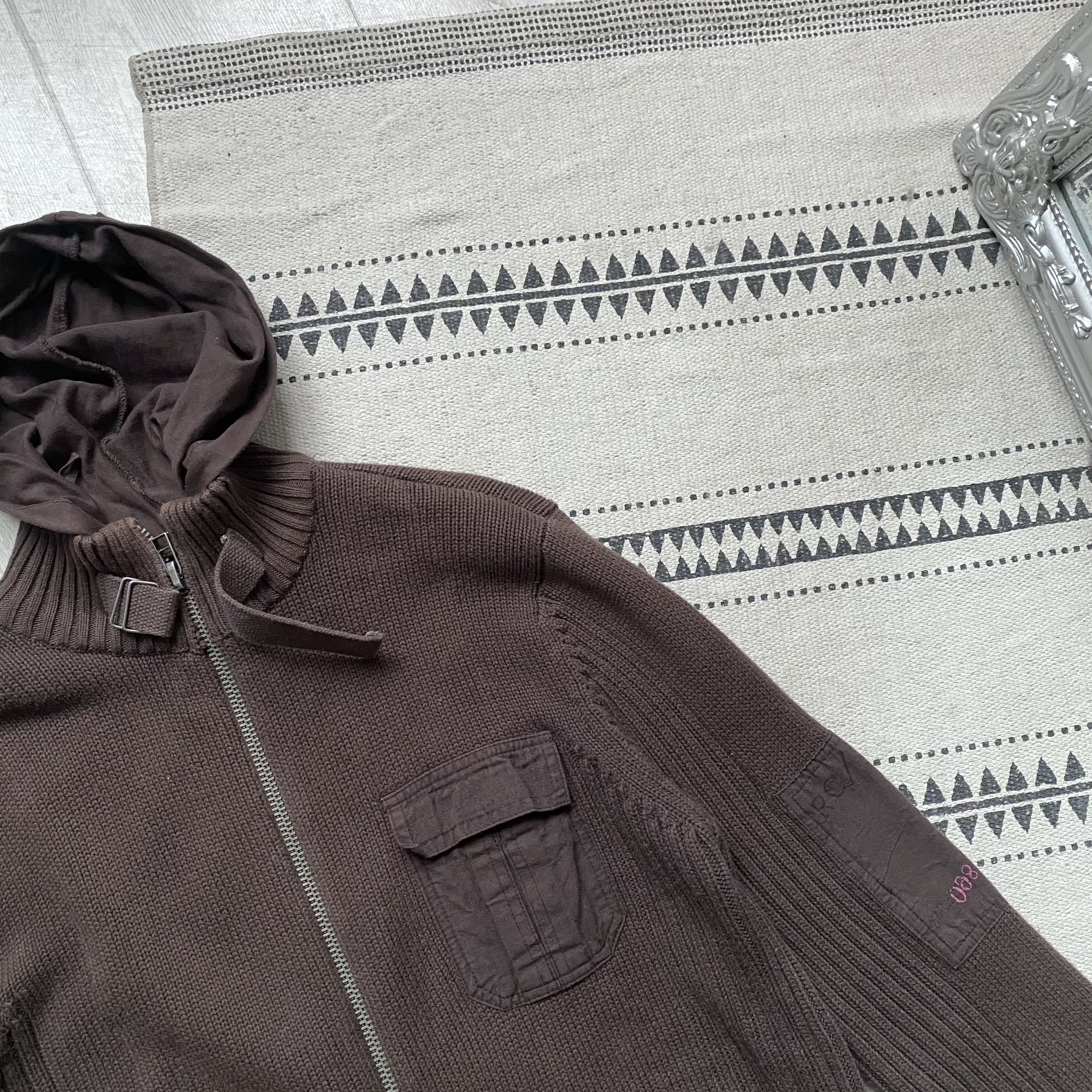 Diesel Avant-garde Vintage 90s Ribbed Knit Sweater Diesel Opium Y2K Size US M / EU 48-50 / 2 - 7 Thumbnail