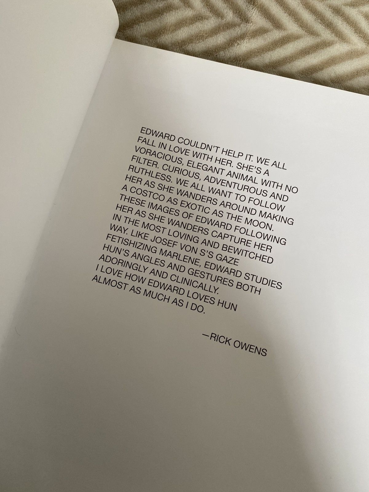 Rick Owens Michèle Lamy by Edward Bess book Size ONE SIZE - 6 Thumbnail