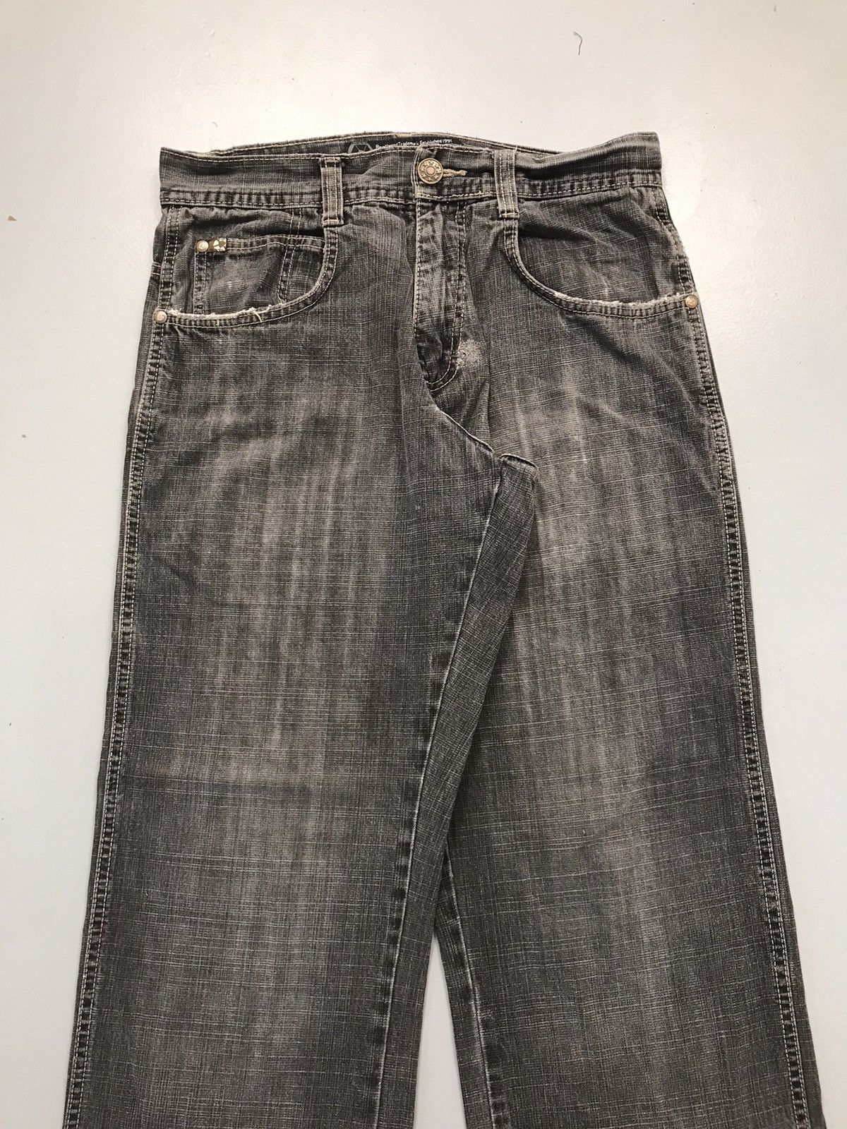 Southpole Vintage SouthPole faded brown tab denim Size US 32 / EU 48 - 5 Thumbnail