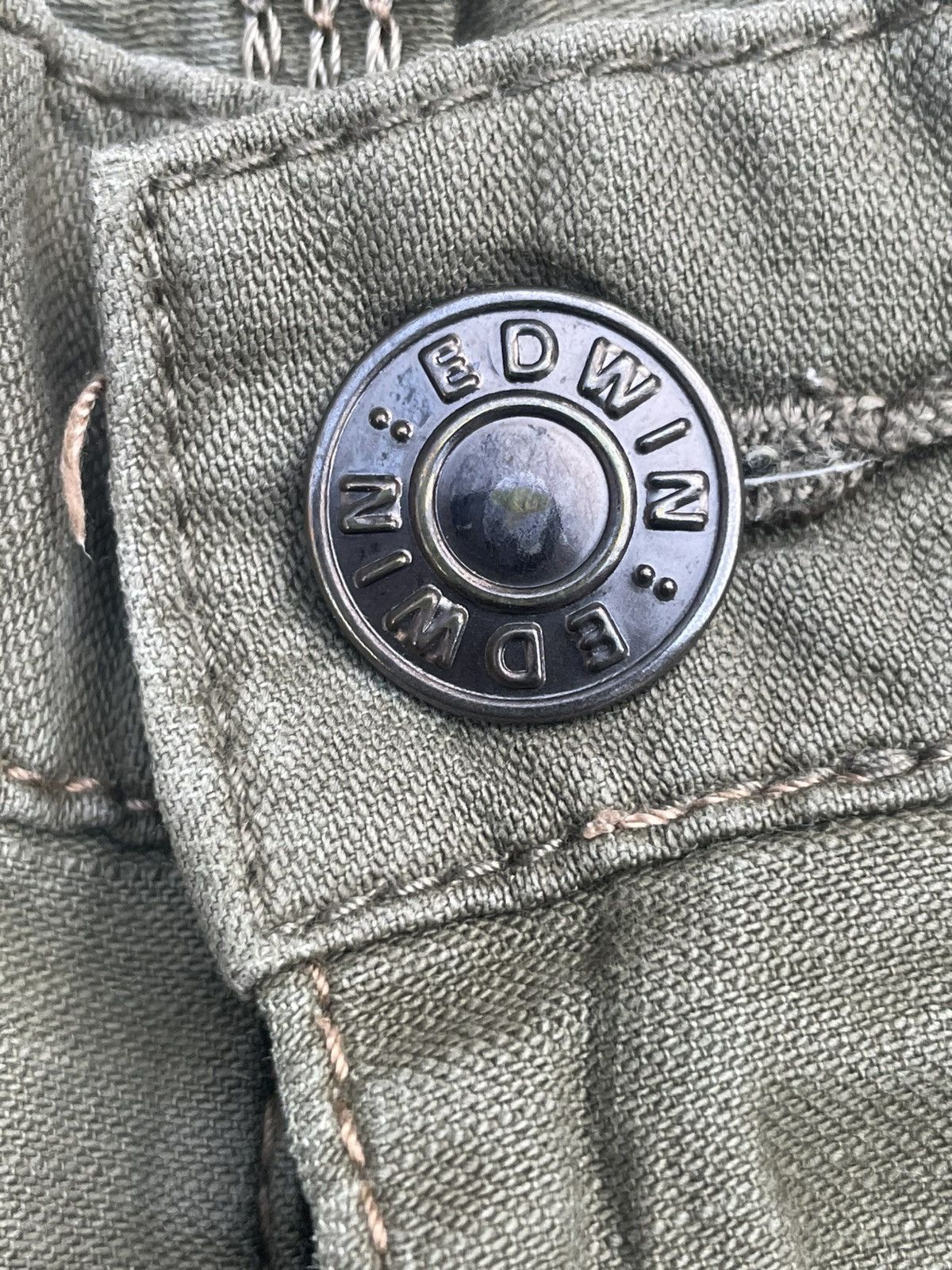 Edwin × Japanese Brand Edwin Narrow Cargo Pant Size US 34 / EU 50 - 19 Thumbnail